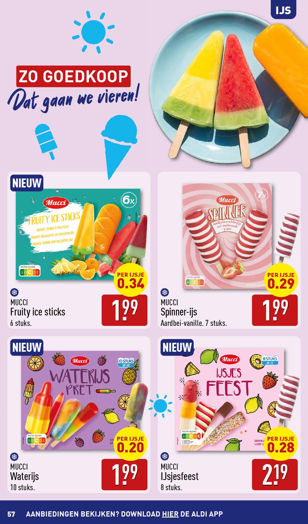 aldi - Huidige ALDI - Buiten eten folder folder geldig van maandag 27-04-2026 tot zondag 03-05-2026 - page: 57