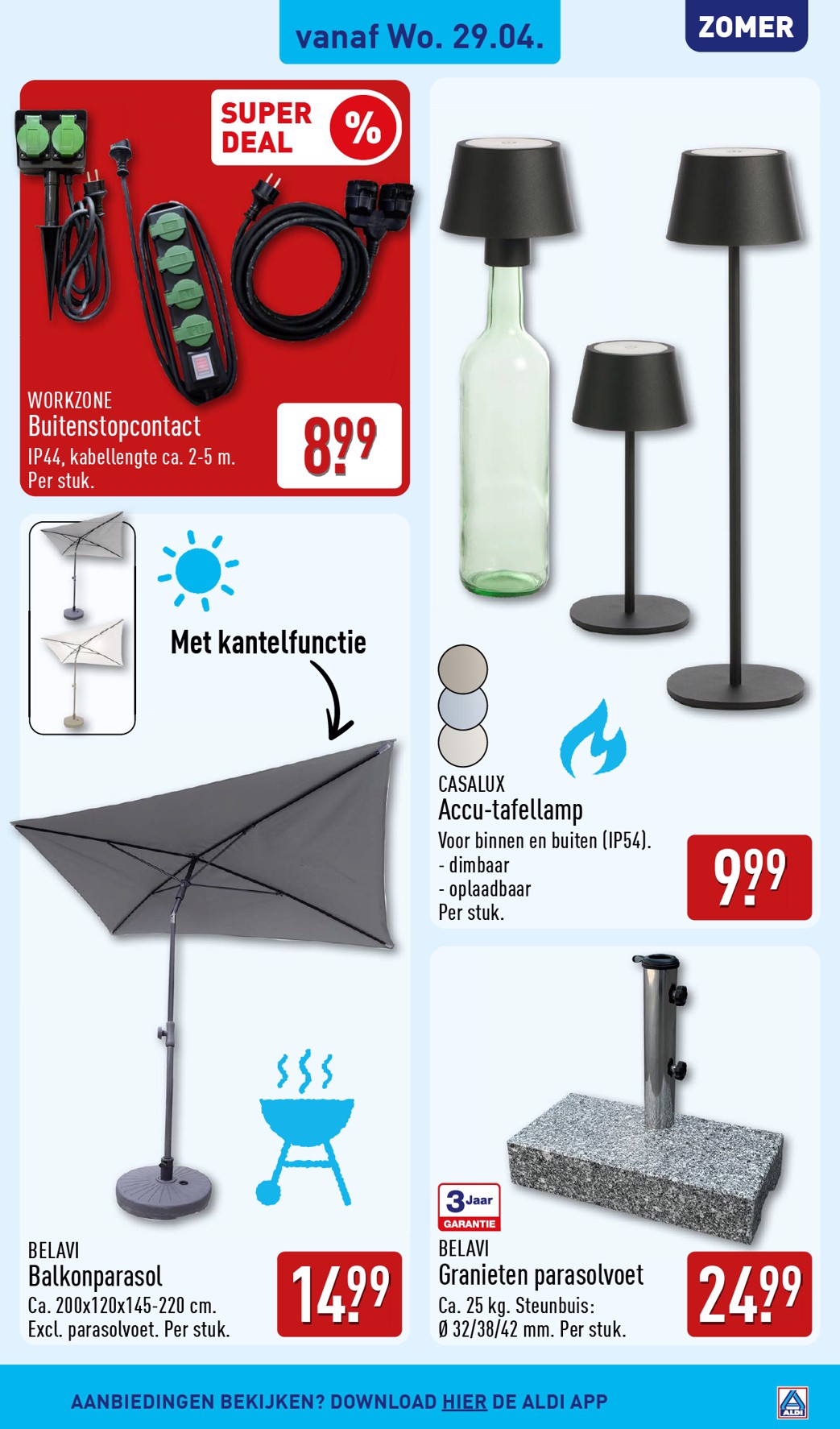 aldi - Huidige ALDI - Buiten eten folder folder geldig van maandag 27-04-2026 tot zondag 03-05-2026 - page: 61