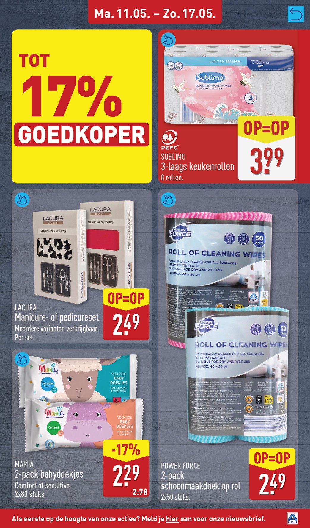 aldi - ALDI folder voor volgende week van maandag 11-05-2026 tot zondag 17-05-2026 - page: 17