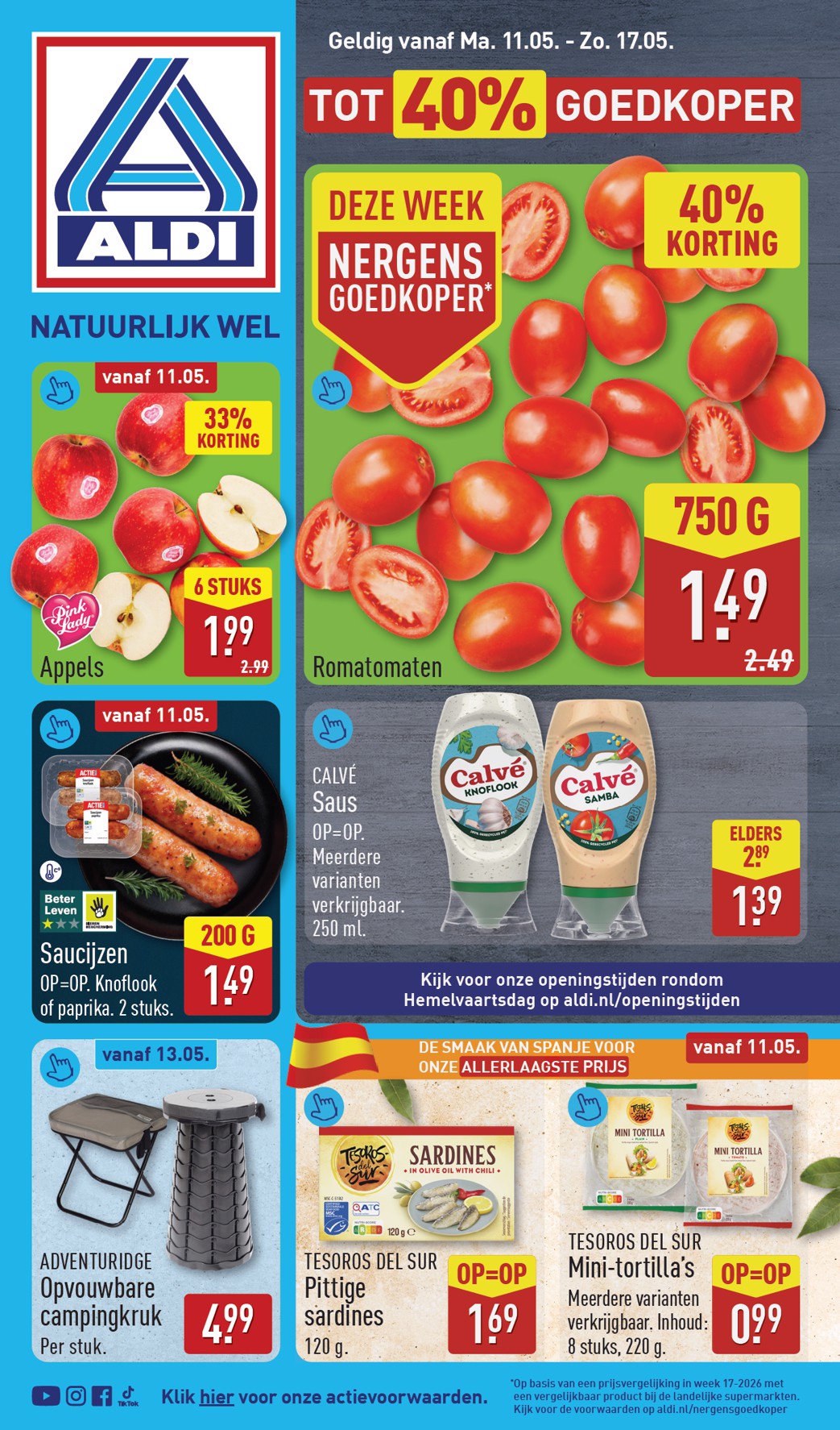 aldi - ALDI folder voor volgende week van maandag 11-05-2026 tot zondag 17-05-2026