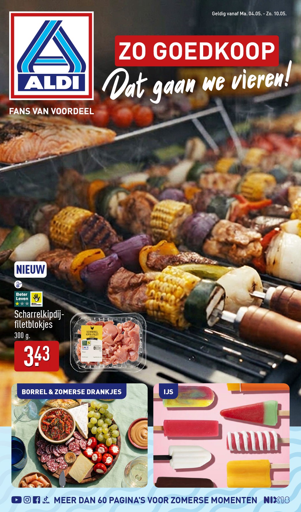 aldi - Huidige ALDI - Buiten eten folder folder geldig van maandag 04-05-2026 tot zondag 10-05-2026