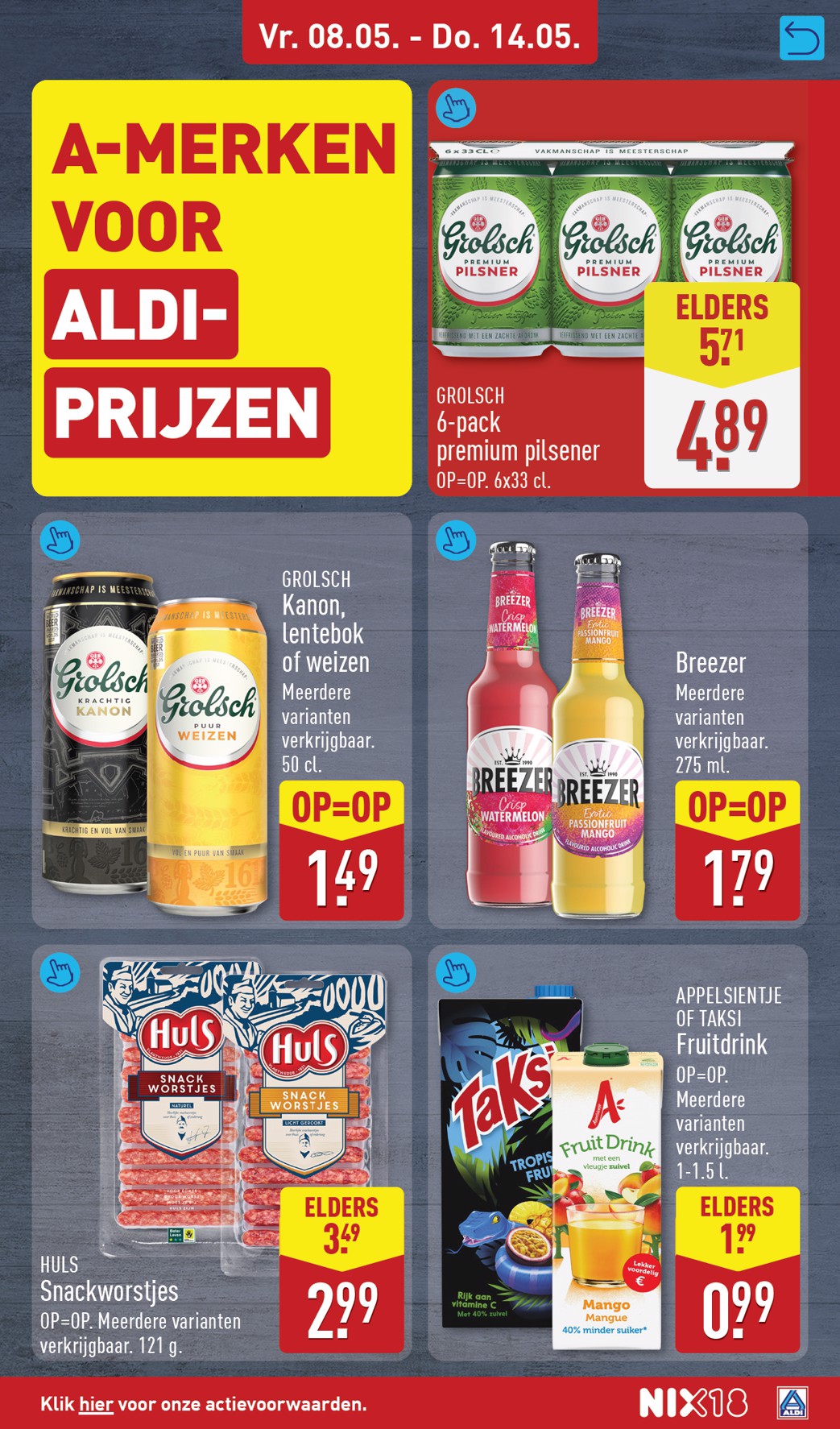 aldi - Huidige ALDI - Weekendfolder folder geldig van vrijdag 08-05-2026 tot zondag 10-05-2026 - page: 5