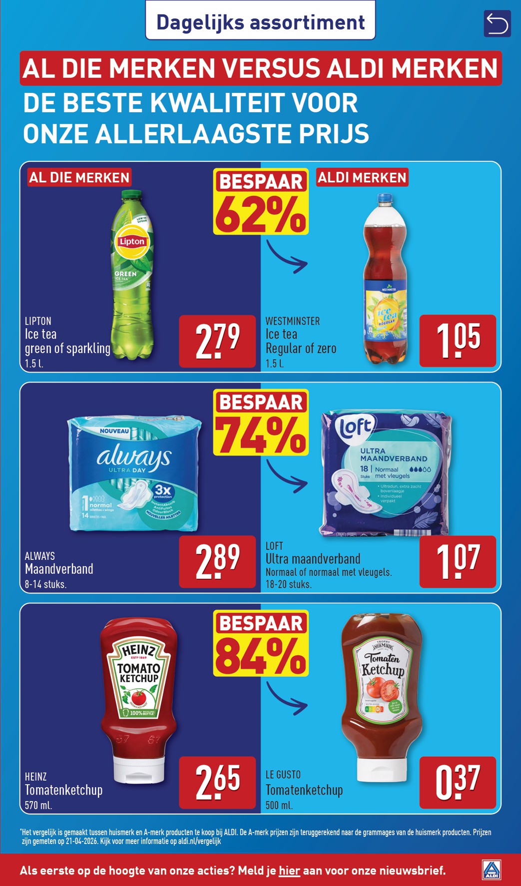 aldi - ALDI folder voor volgende week van maandag 18-05-2026 tot maandag 25-05-2026 - page: 21