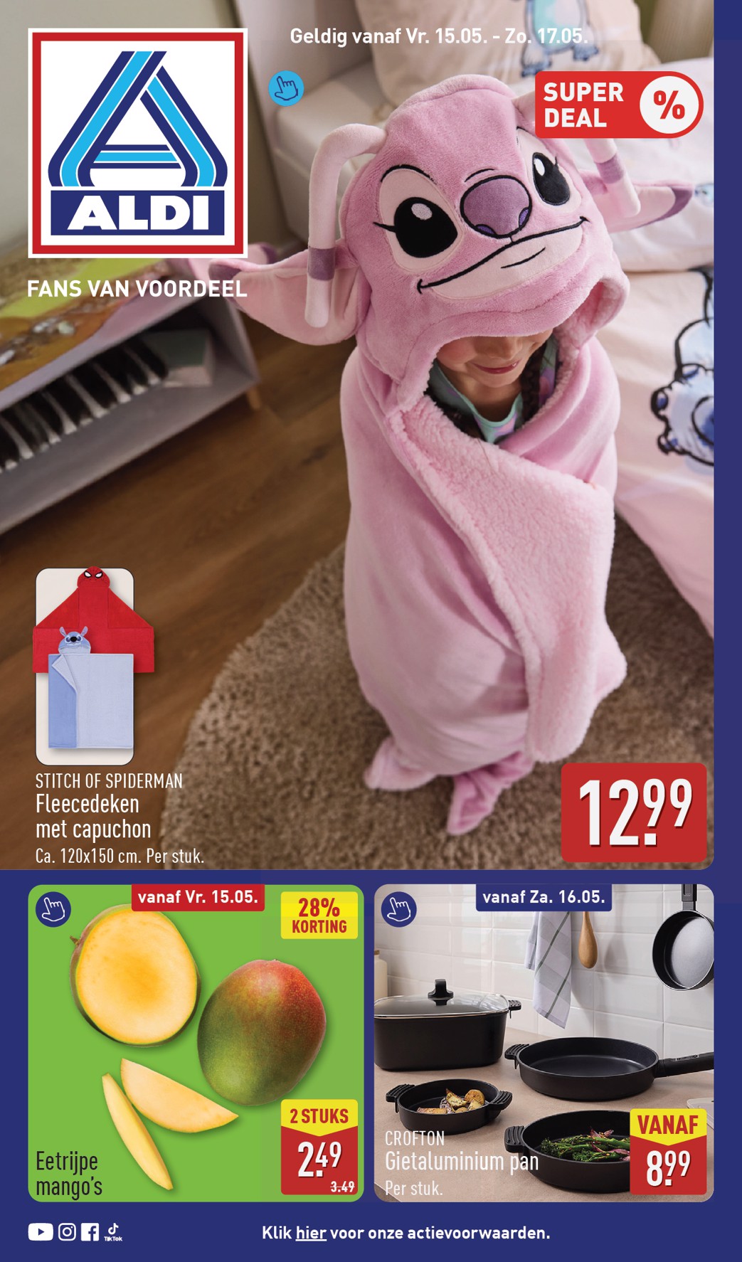 aldi - Huidige ALDI - Weekendfolder folder geldig van vrijdag 15-05-2026 tot zondag 17-05-2026 - page: 1