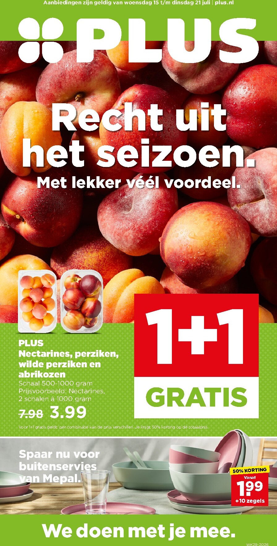plus - PLUS folder voor volgende week van woensdag 15-07-2026 tot dinsdag 21-07-2026 - page: 1