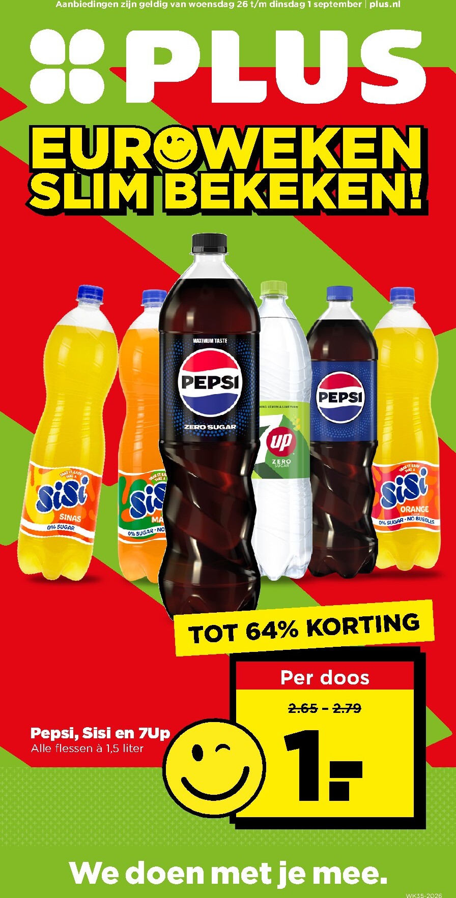 plus - PLUS folder voor volgende week van woensdag 26-08-2026 tot dinsdag 01-09-2026