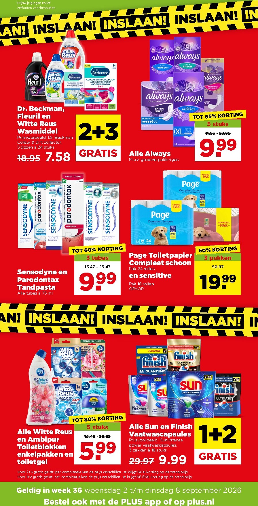 plus - PLUS folder voor volgende week van woensdag 02-09-2026 tot dinsdag 08-09-2026 - page: 39