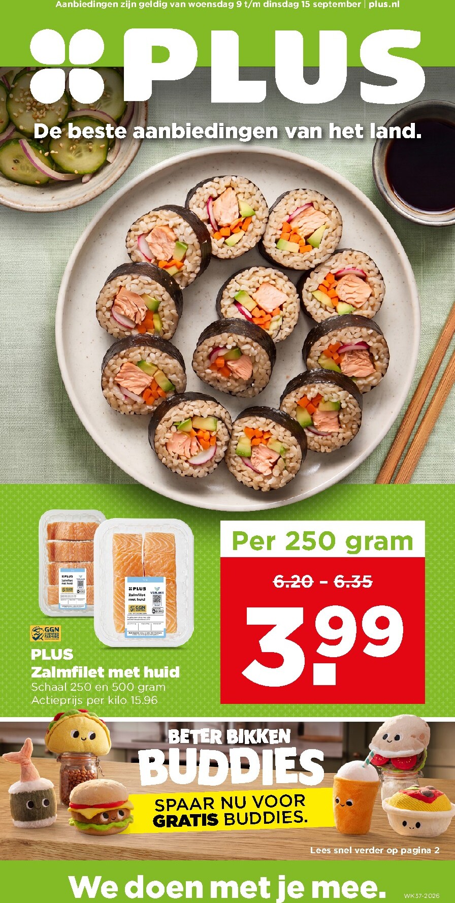 plus - PLUS folder voor volgende week van woensdag 09-09-2026 tot dinsdag 15-09-2026