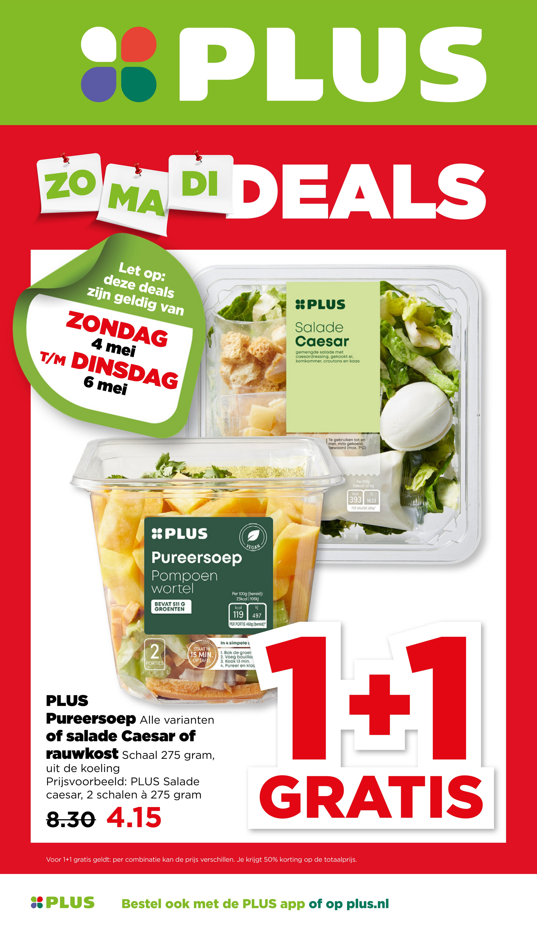 plus - PLUS - Zondag, Maandag, Dinsdag deals folder geldig vanaf 04-05 t/m 06-05