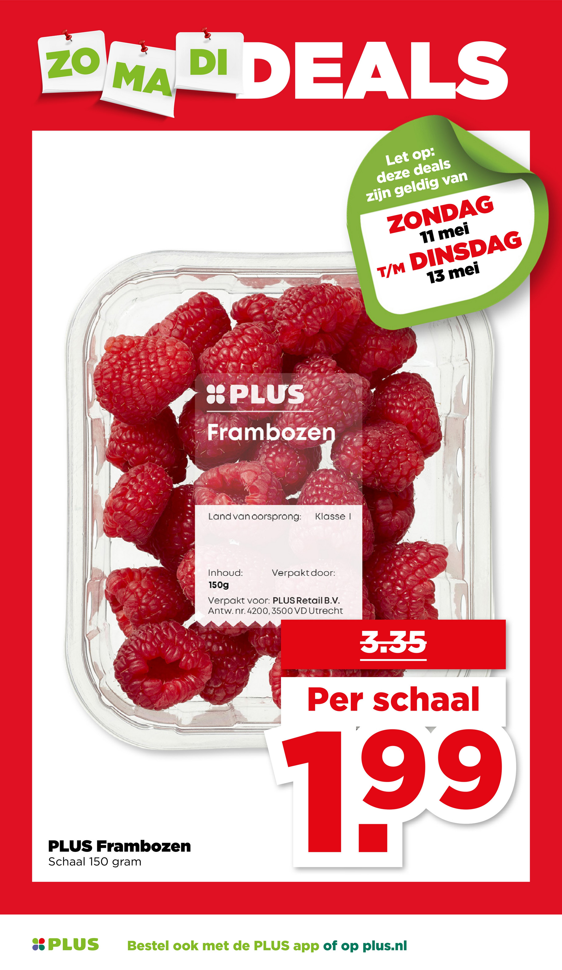 plus - PLUS - Zondag, Maandag, Dinsdag deals folder geldig vanaf 11-05 t/m 13-05 - page: 3
