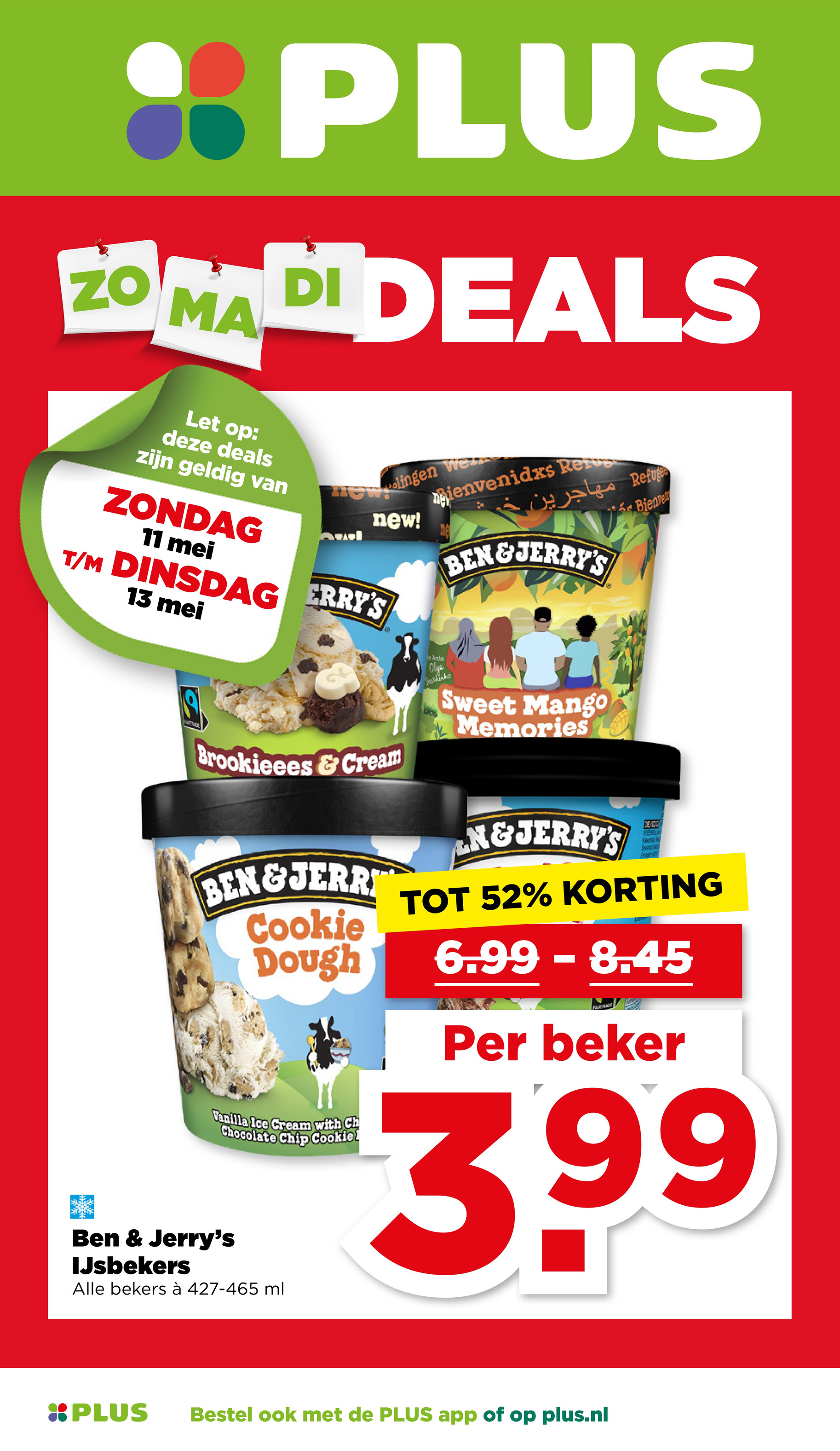 plus - PLUS - Zondag, Maandag, Dinsdag deals folder geldig vanaf 11-05 t/m 13-05