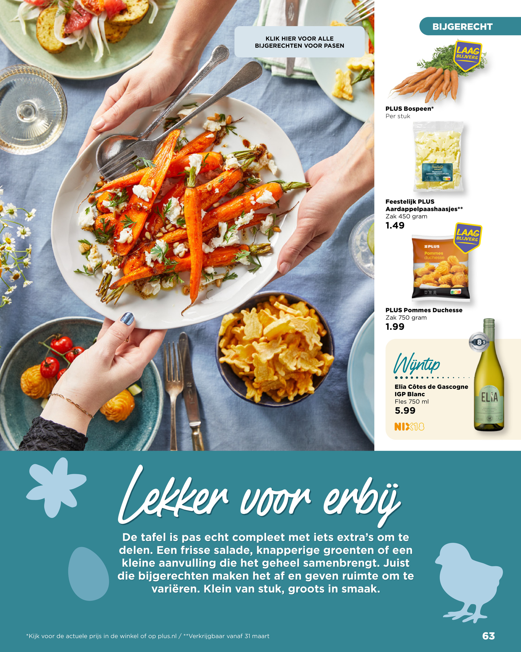 plus - De PLUS - Paasmagazine folder geldig vanaf 27-03-2026 t/m 07-04-2026 - page: 63