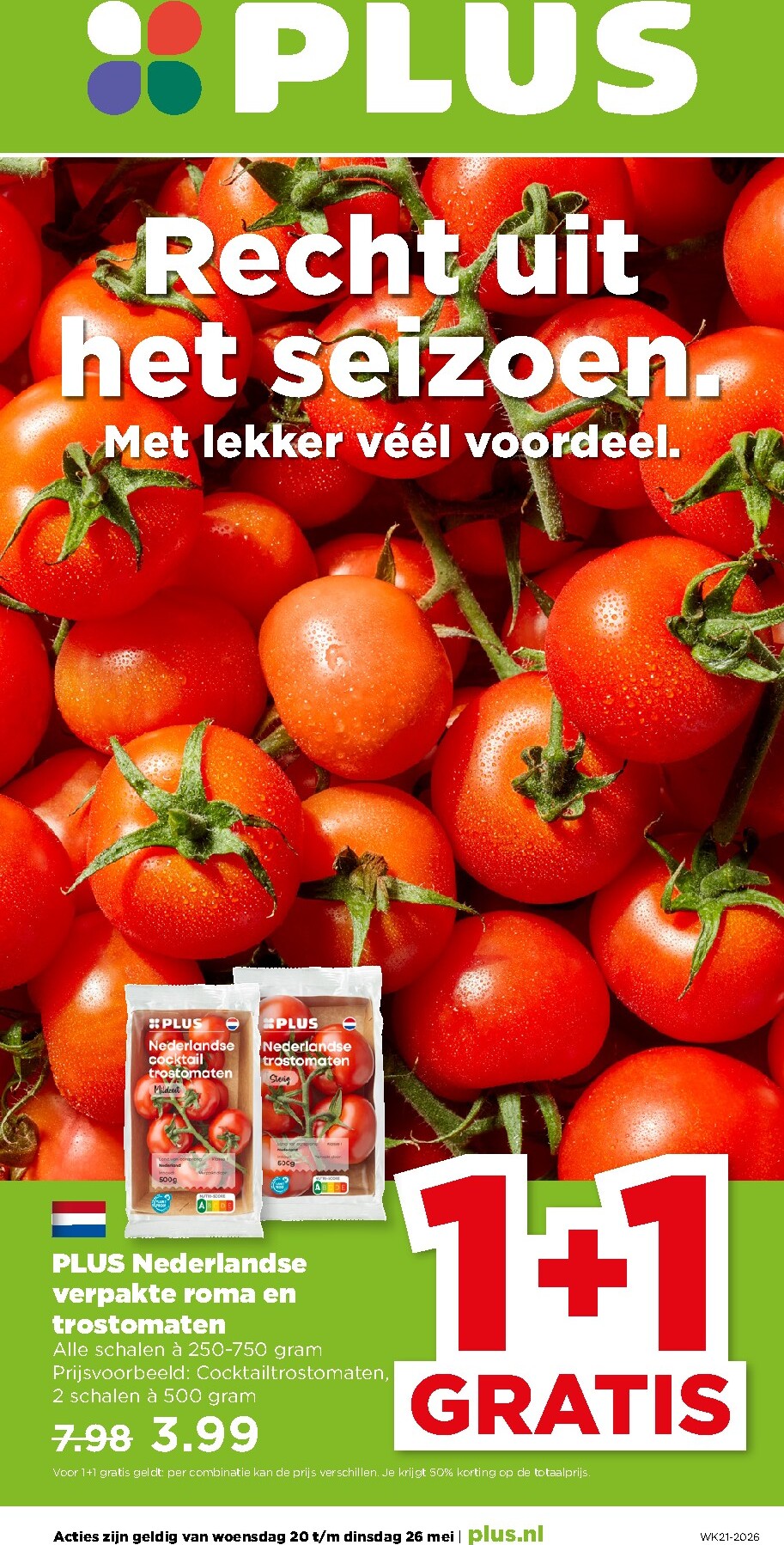 plus - PLUS folder voor volgende week van woensdag 20-05-2026 tot dinsdag 26-05-2026