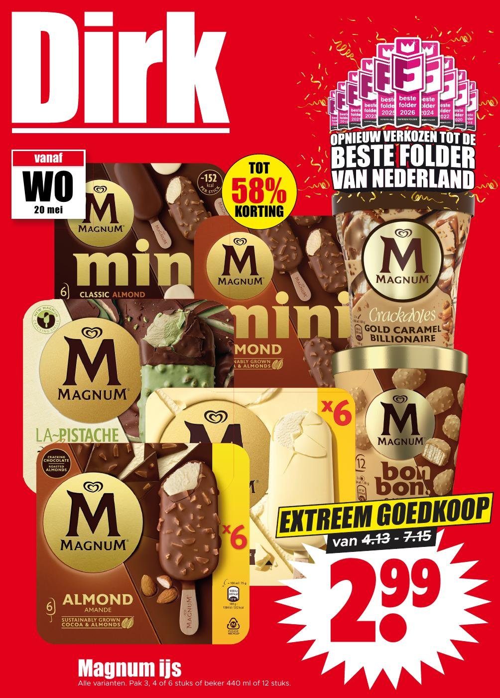 dirk - Huidige Dirk folder geldig van woensdag 20-05-2026 tot dinsdag 26-05-2026