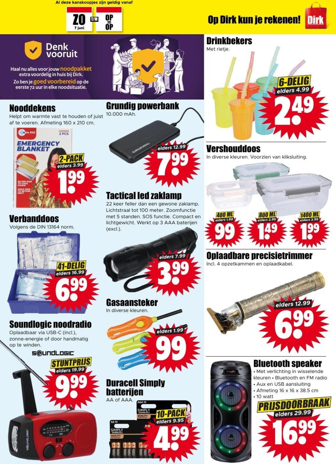 dirk - Dirk folder voor volgende week van woensdag 10-06-2026 tot dinsdag 16-06-2026 - page: 7