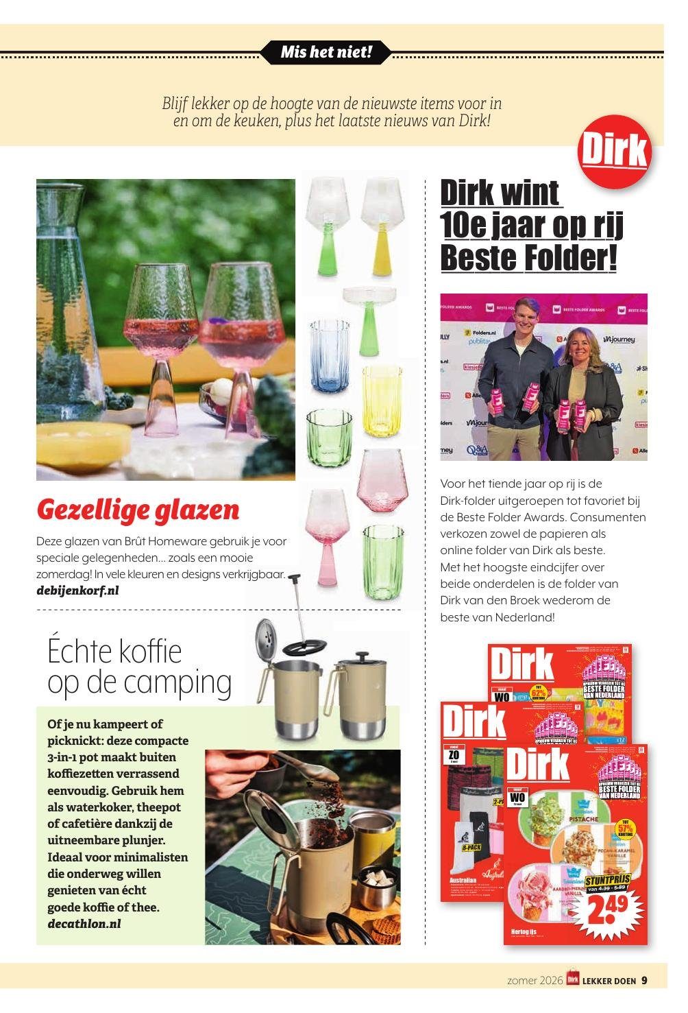 dirk - Huidige Dirk - Lekker Doen lente 2026 folder geldig van maandag 01-06-2026 tot dinsdag 30-06-2026 - page: 9