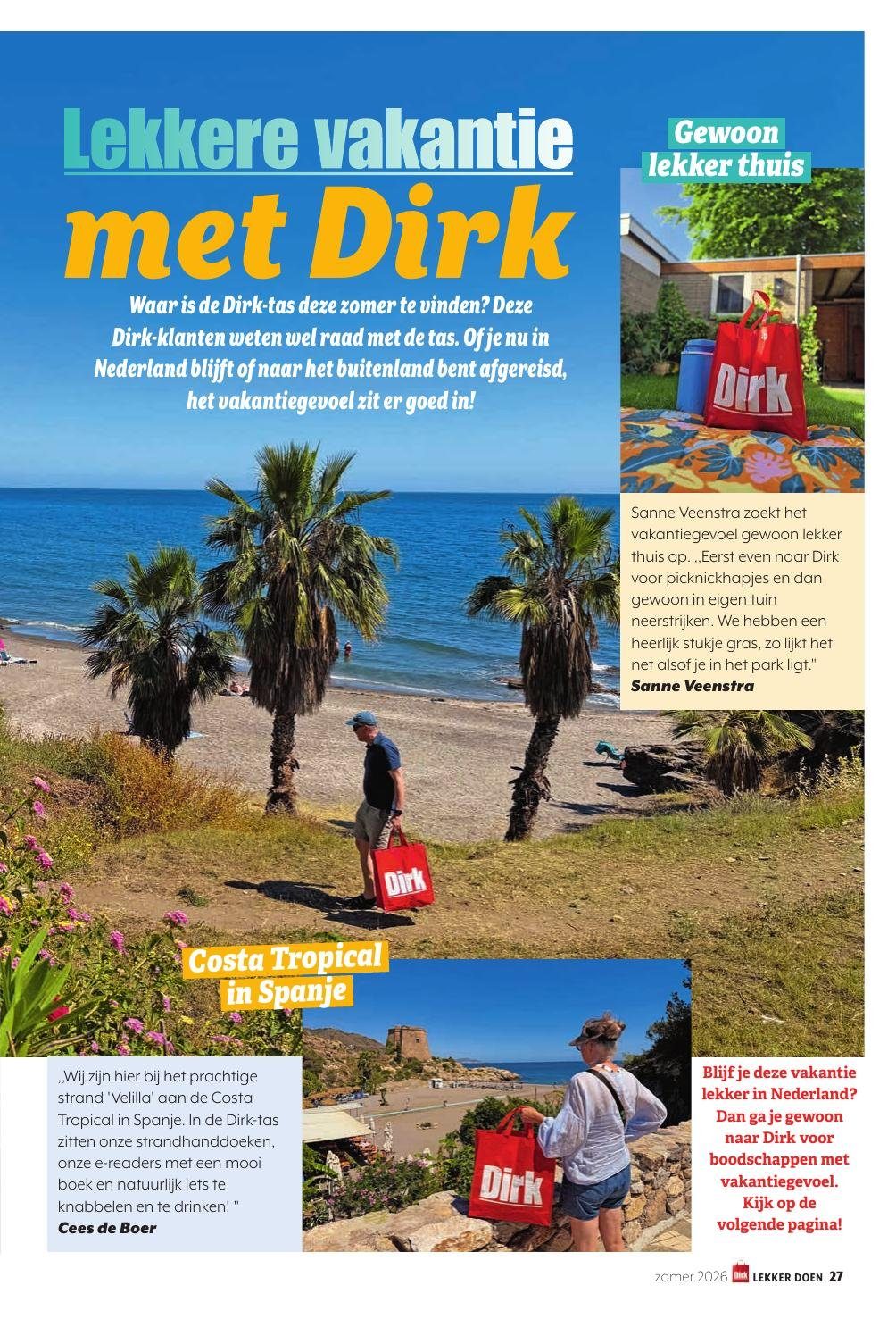 dirk - Huidige Dirk - Lekker Doen lente 2026 folder geldig van maandag 01-06-2026 tot dinsdag 30-06-2026 - page: 27