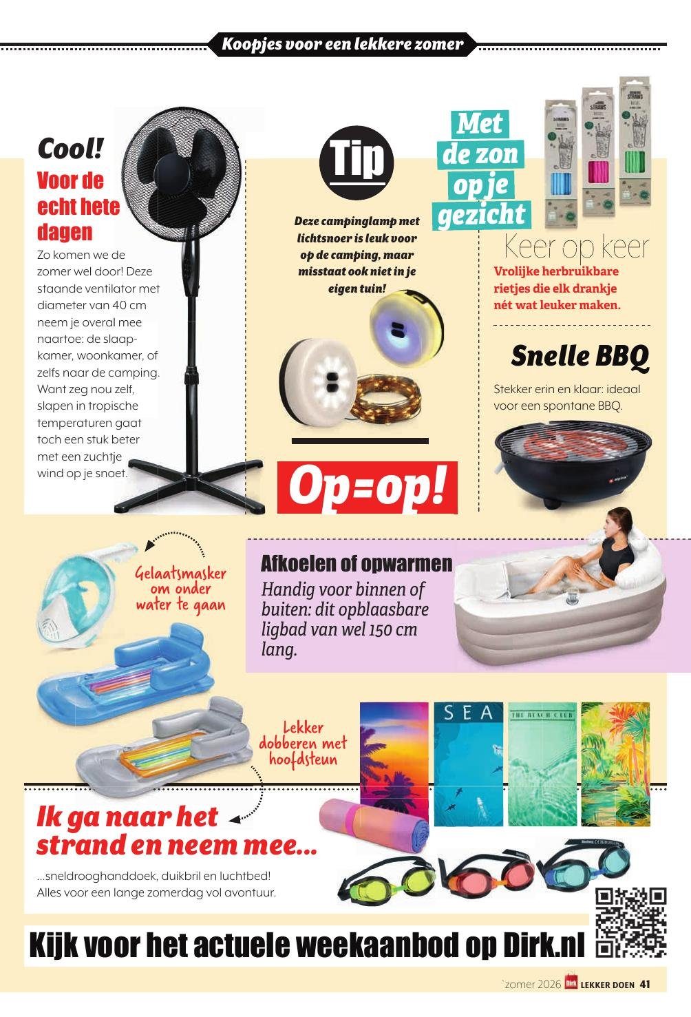 dirk - Huidige Dirk - Lekker Doen lente 2026 folder geldig van maandag 01-06-2026 tot dinsdag 30-06-2026 - page: 41