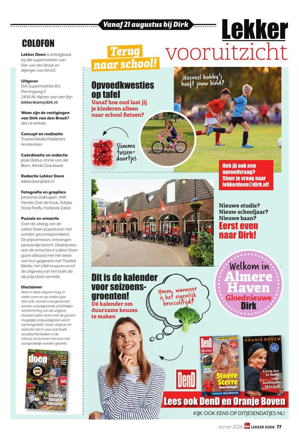 dirk - Huidige Dirk - Lekker Doen lente 2026 folder geldig van maandag 01-06-2026 tot dinsdag 30-06-2026 - page: 77