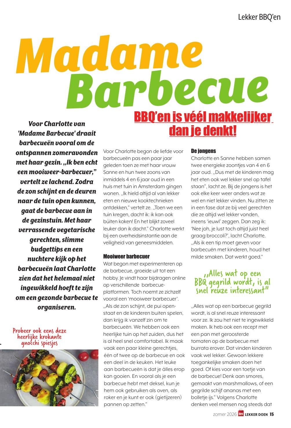 dirk - Huidige Dirk - Lekker Doen lente 2026 folder geldig van maandag 01-06-2026 tot dinsdag 30-06-2026 - page: 15