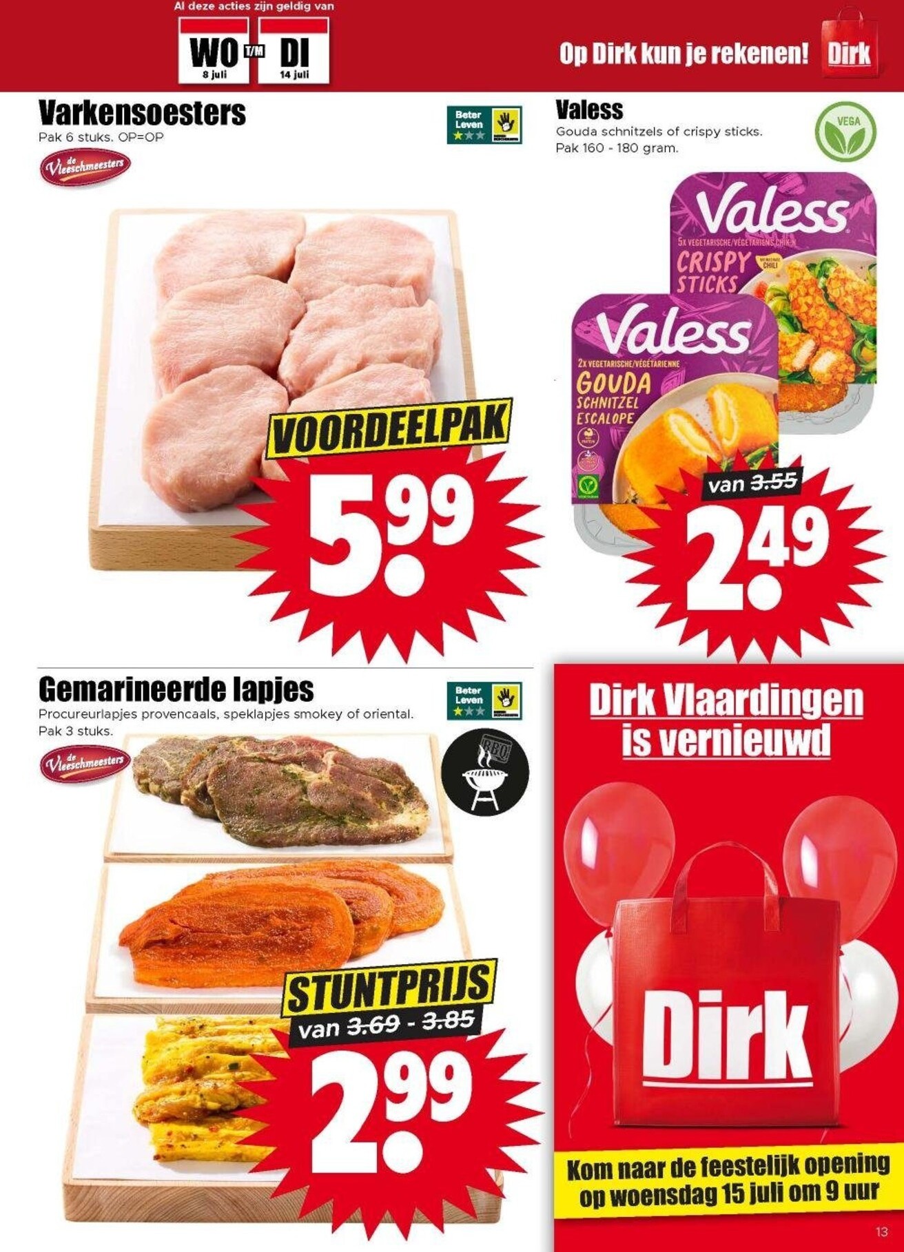 dirk - Toekomstige Dirk folder geldig van woensdag 08-07-2026 tot dinsdag 14-07-2026 - page: 7