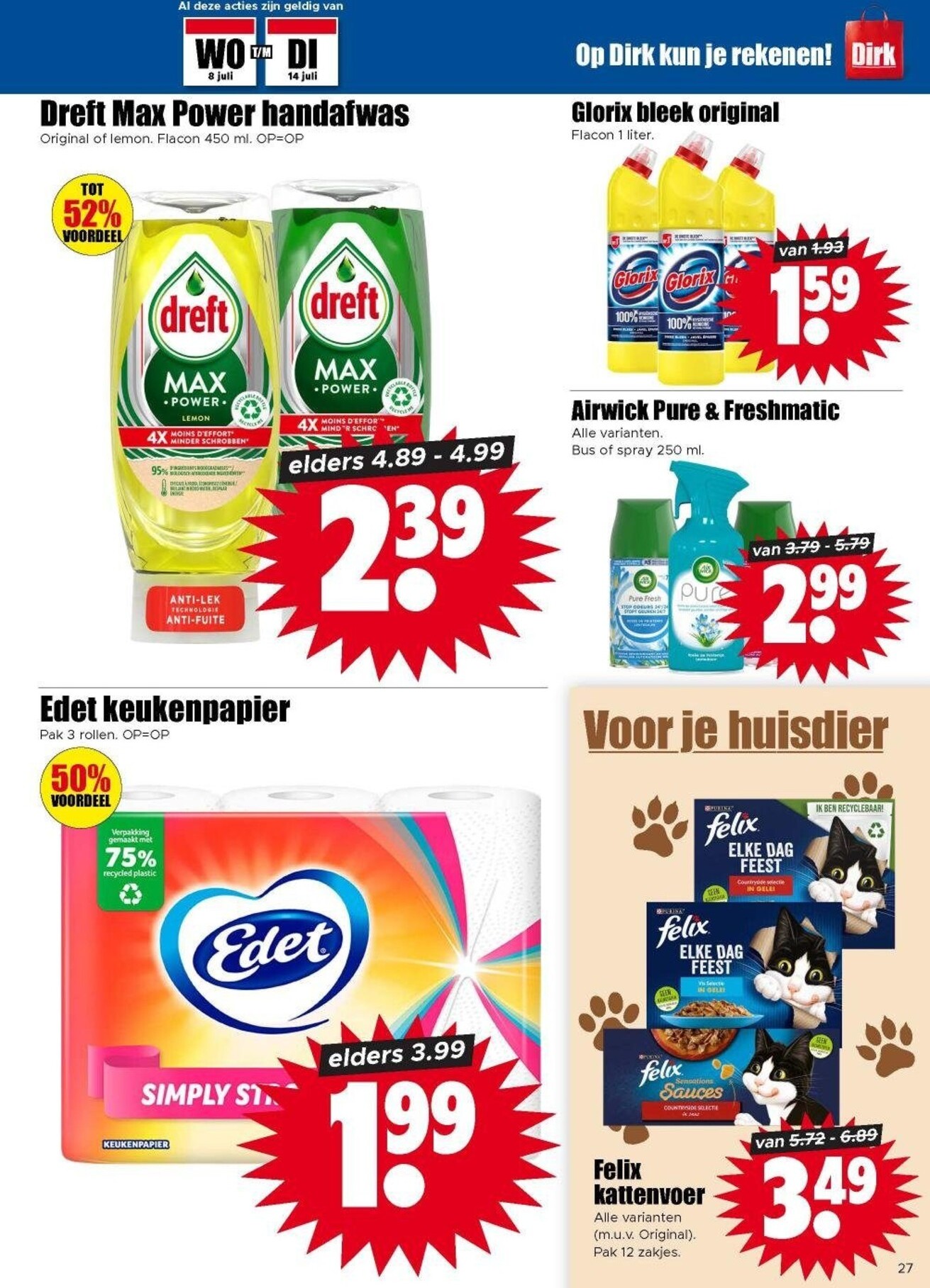 dirk - Toekomstige Dirk folder geldig van woensdag 08-07-2026 tot dinsdag 14-07-2026 - page: 23