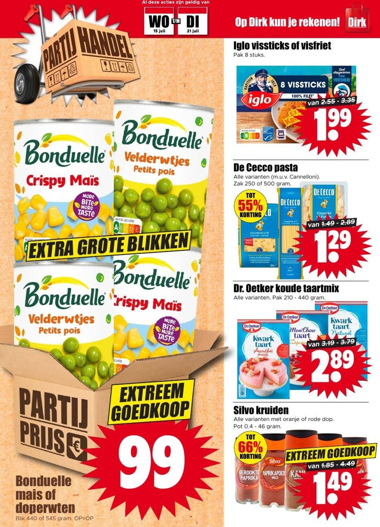 dirk - Dirk folder voor volgende week van woensdag 15-07-2026 tot dinsdag 21-07-2026 - page: 15