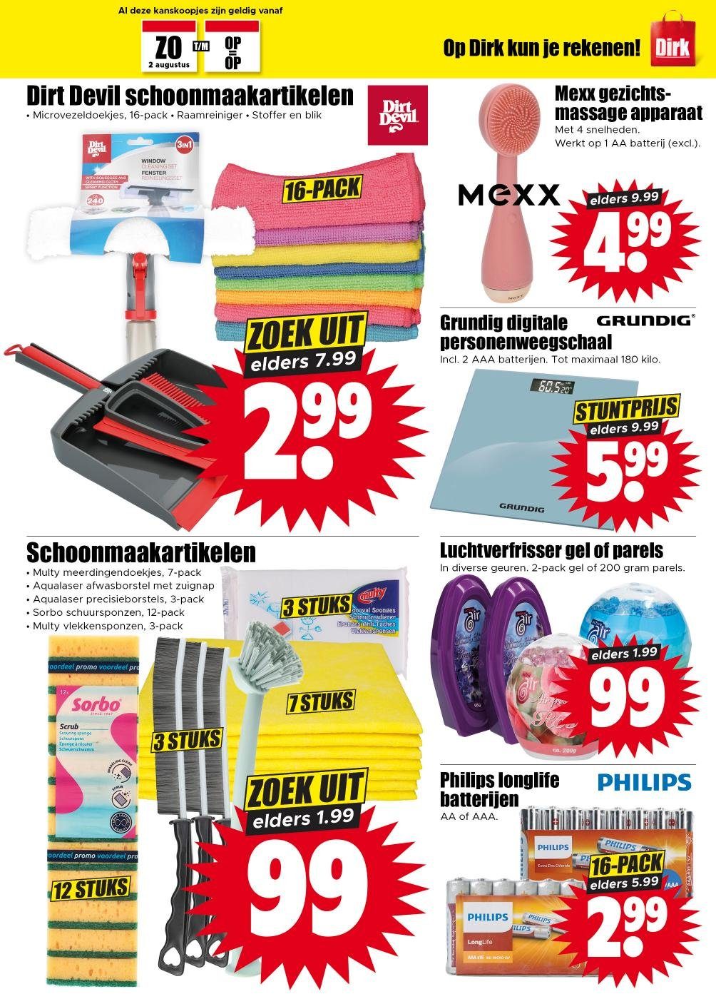 dirk - Huidige Dirk folder geldig van woensdag 05-08-2026 tot dinsdag 11-08-2026 - page: 27