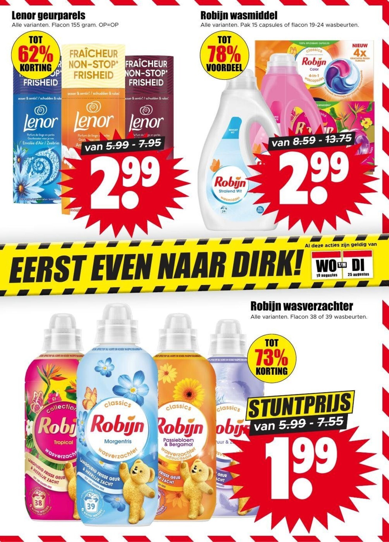 dirk - Dirk folder voor volgende week van woensdag 19-08-2026 tot dinsdag 25-08-2026 - page: 19