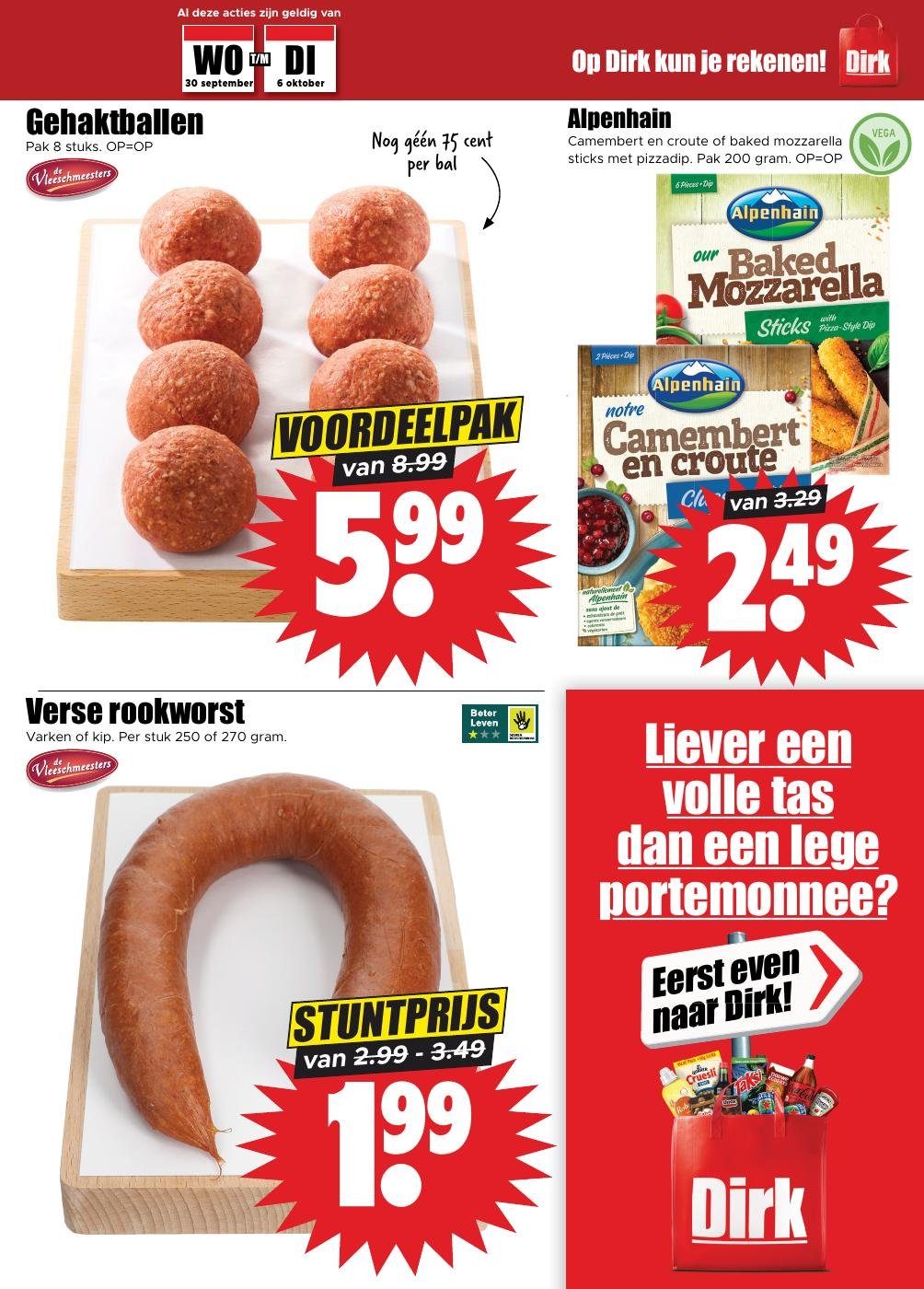 dirk - Dirk folder voor volgende week van woensdag 30-09-2026 tot dinsdag 06-10-2026 - page: 7