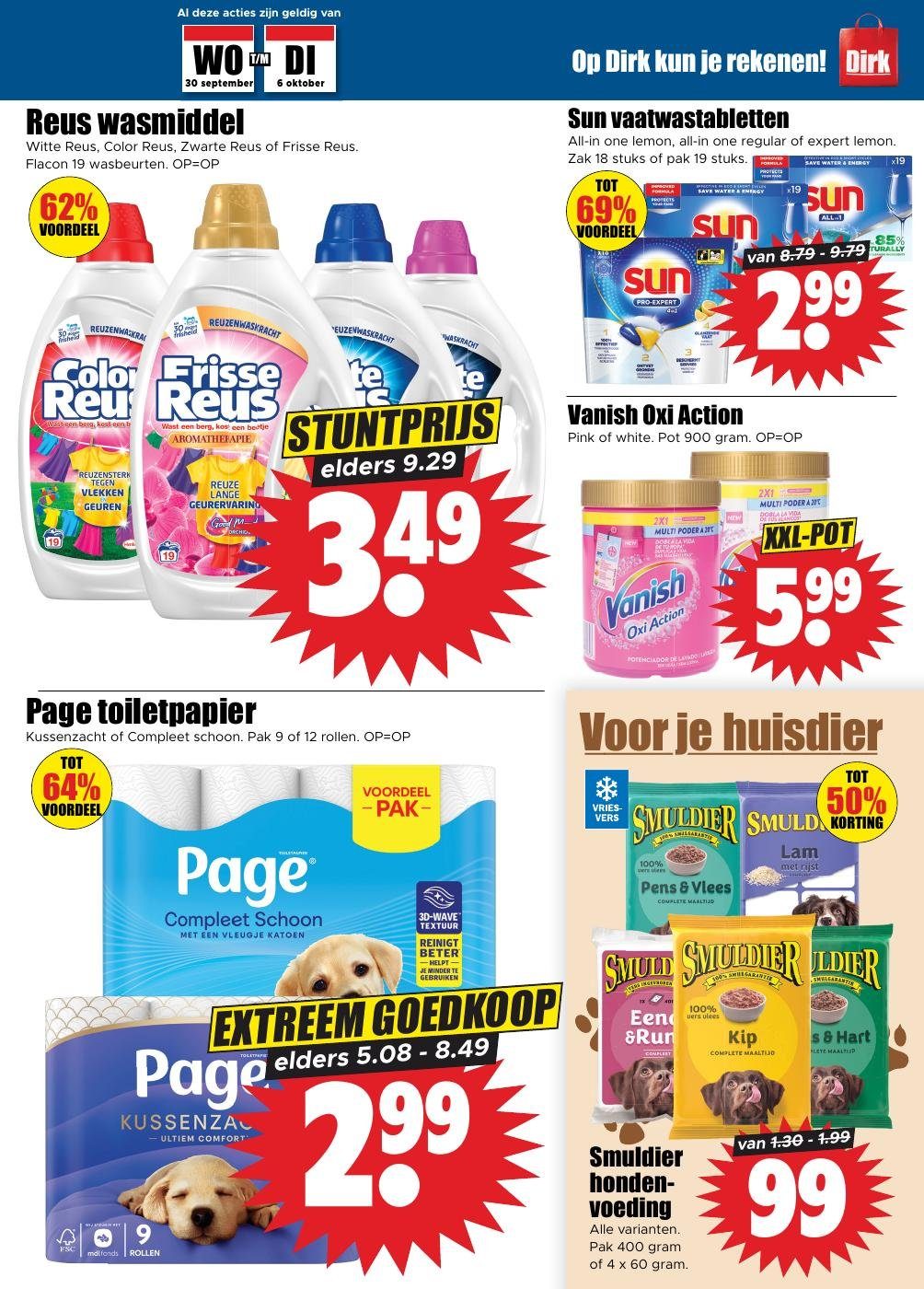dirk - Dirk folder voor volgende week van woensdag 30-09-2026 tot dinsdag 06-10-2026 - page: 18