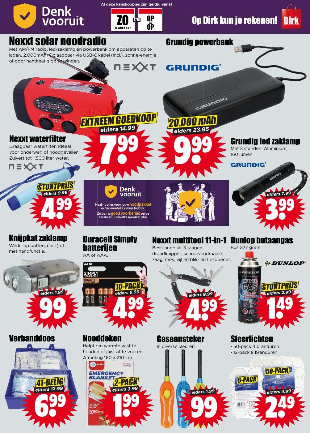 dirk - Dirk folder voor volgende week van woensdag 07-10-2026 tot dinsdag 13-10-2026 - page: 27