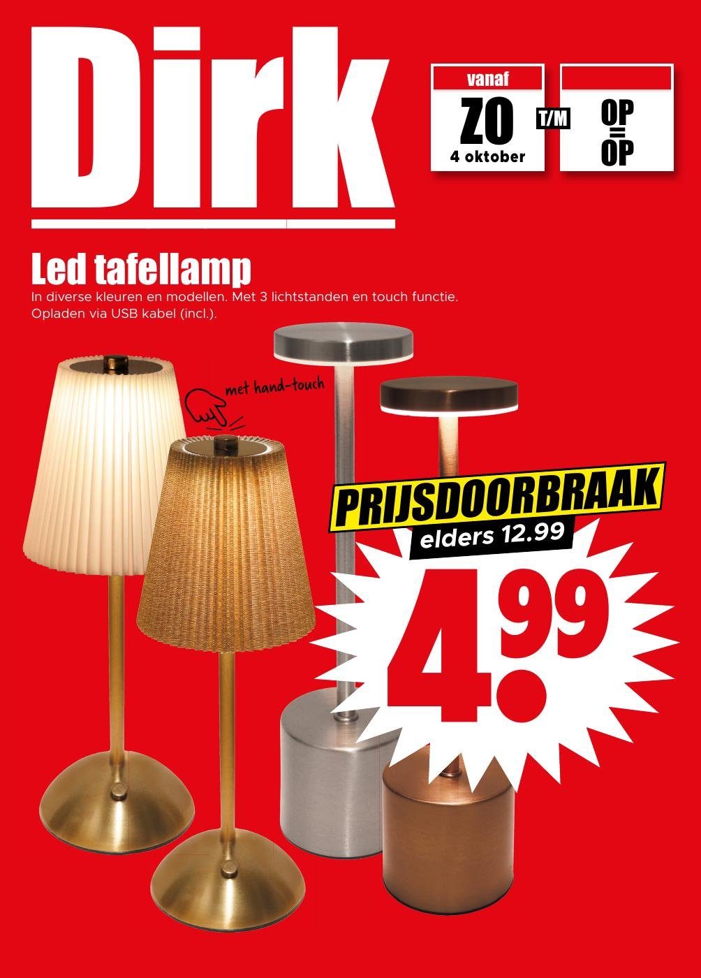 dirk - Huidige Dirk - Nonfood folder geldig van zondag 04-10-2026 tot zaterdag 10-10-2026
