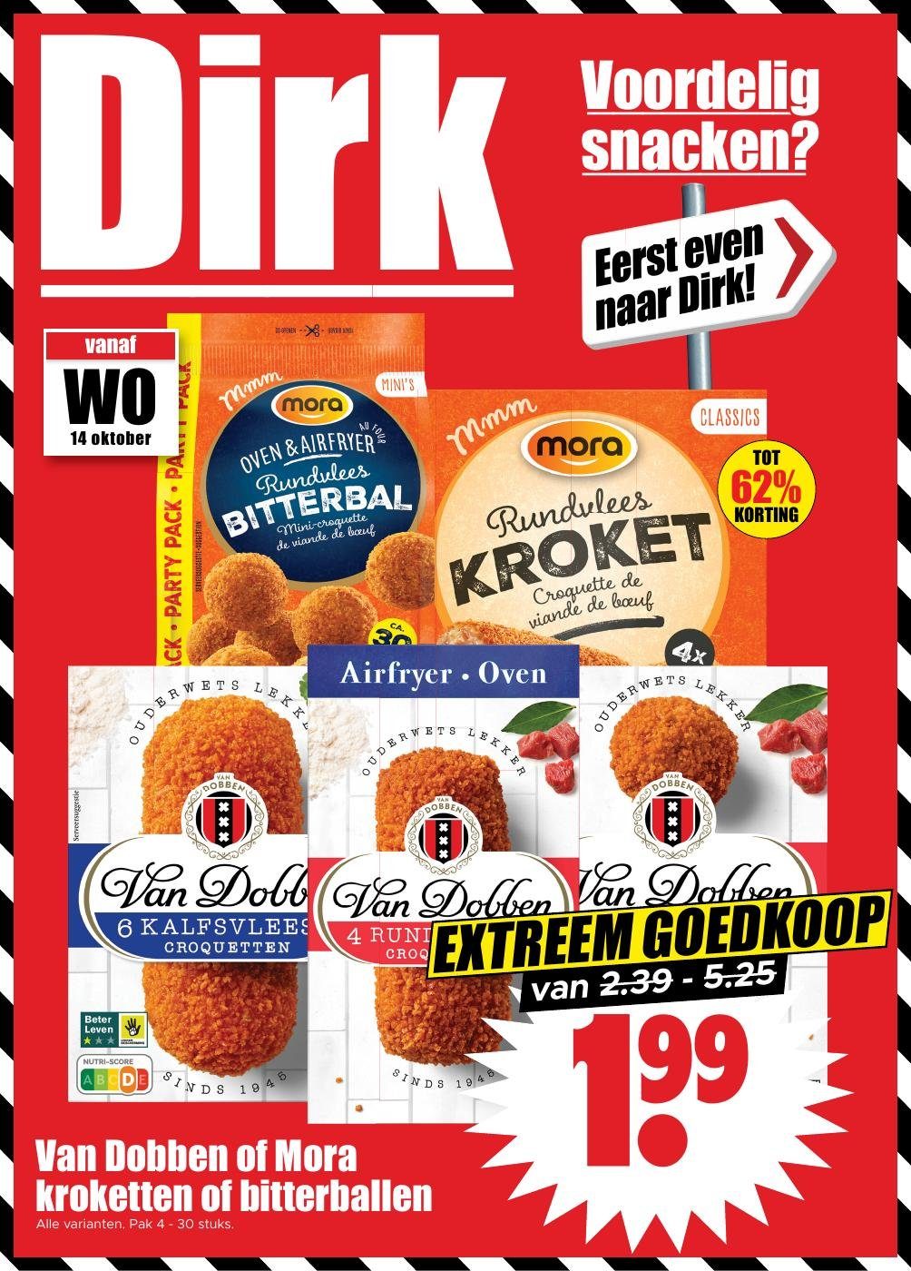 dirk - Dirk folder voor volgende week van woensdag 14-10-2026 tot dinsdag 20-10-2026 - page: 1