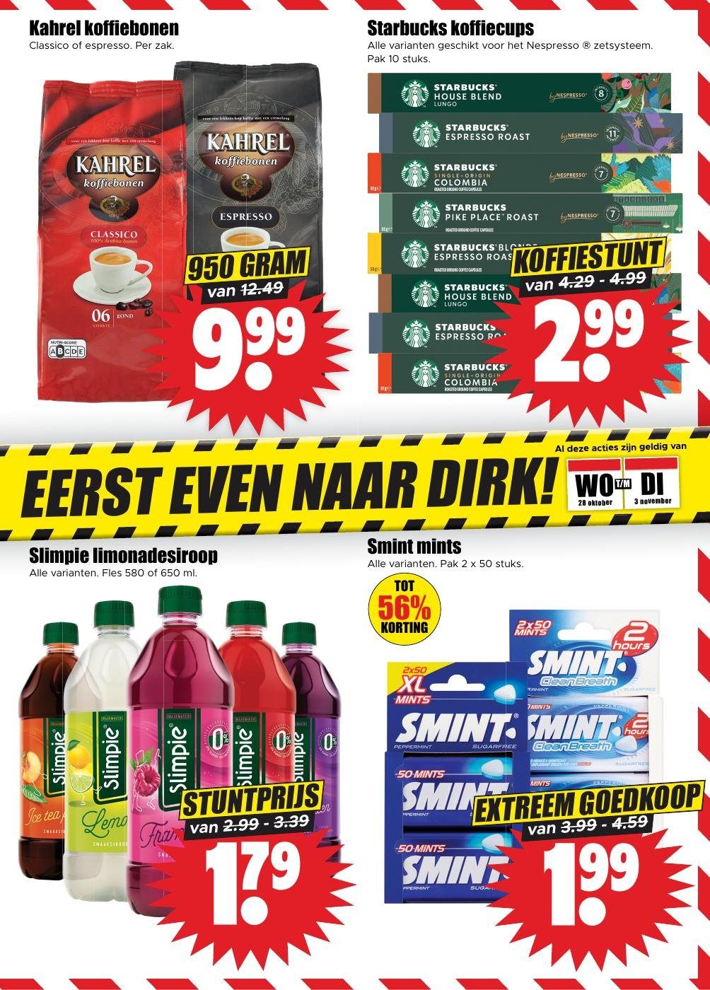 dirk - Dirk folder voor volgende week van woensdag 28-10-2026 tot dinsdag 03-11-2026 - page: 14
