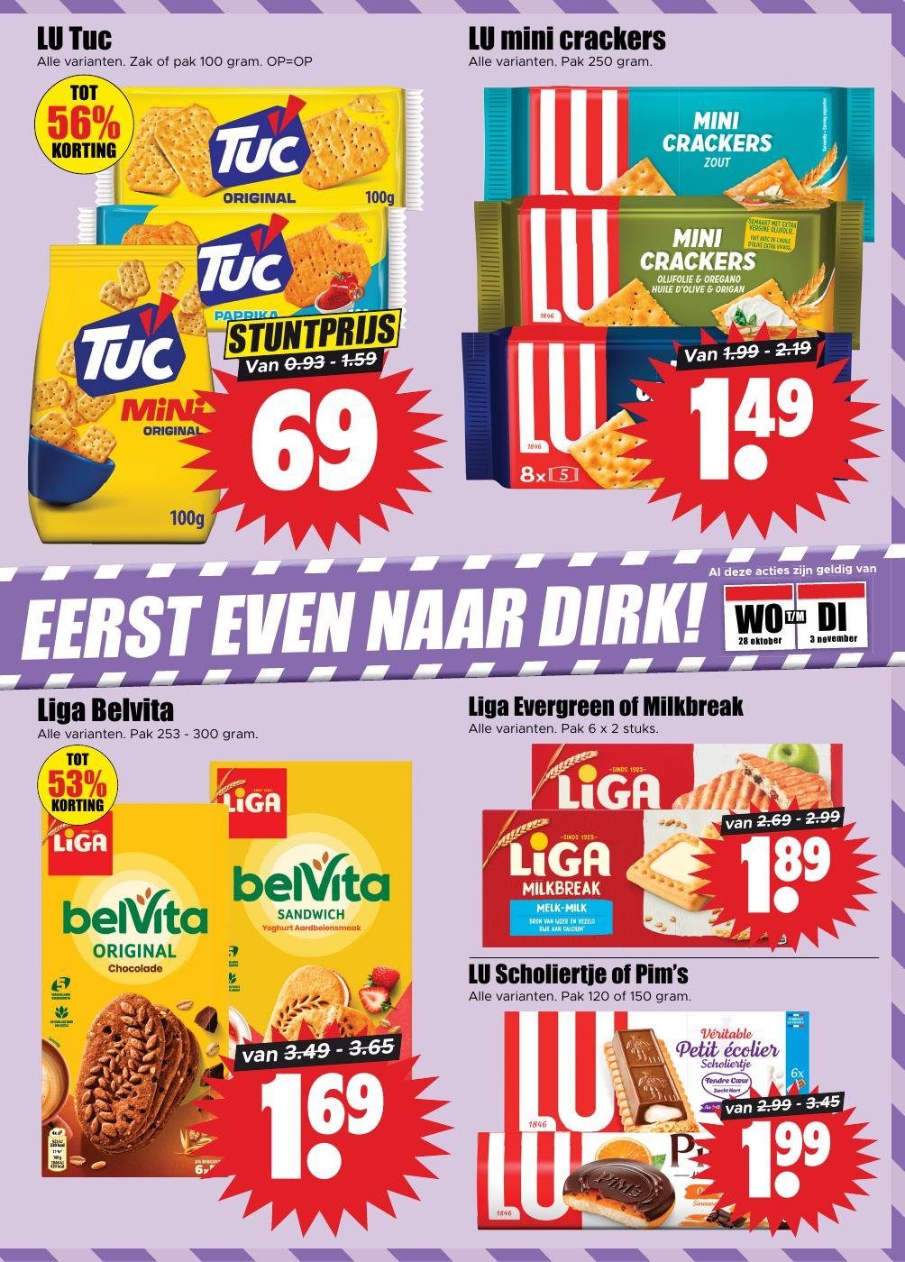 dirk - Dirk folder voor volgende week van woensdag 28-10-2026 tot dinsdag 03-11-2026 - page: 16