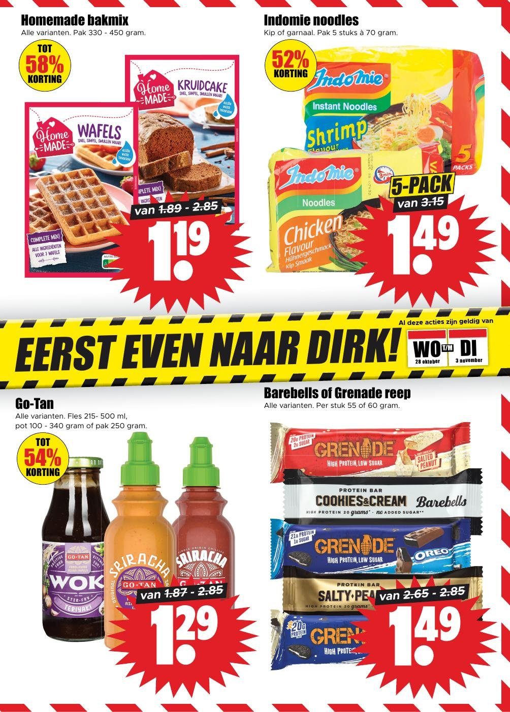 dirk - Dirk folder voor volgende week van woensdag 28-10-2026 tot dinsdag 03-11-2026 - page: 12