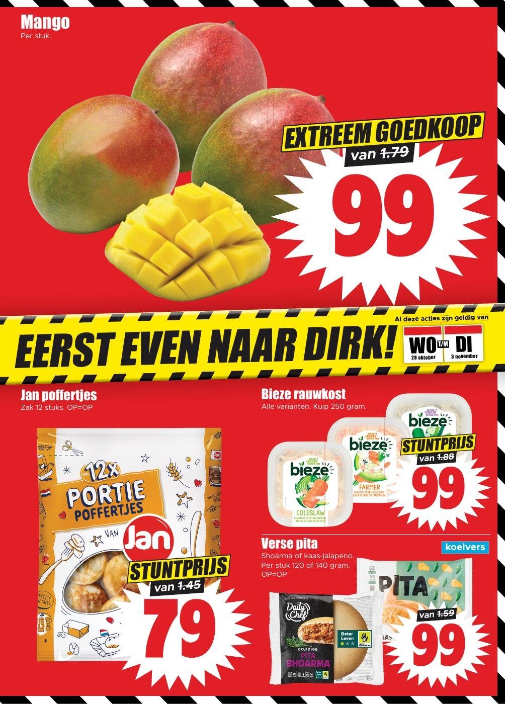 dirk - Dirk folder voor volgende week van woensdag 28-10-2026 tot dinsdag 03-11-2026 - page: 7