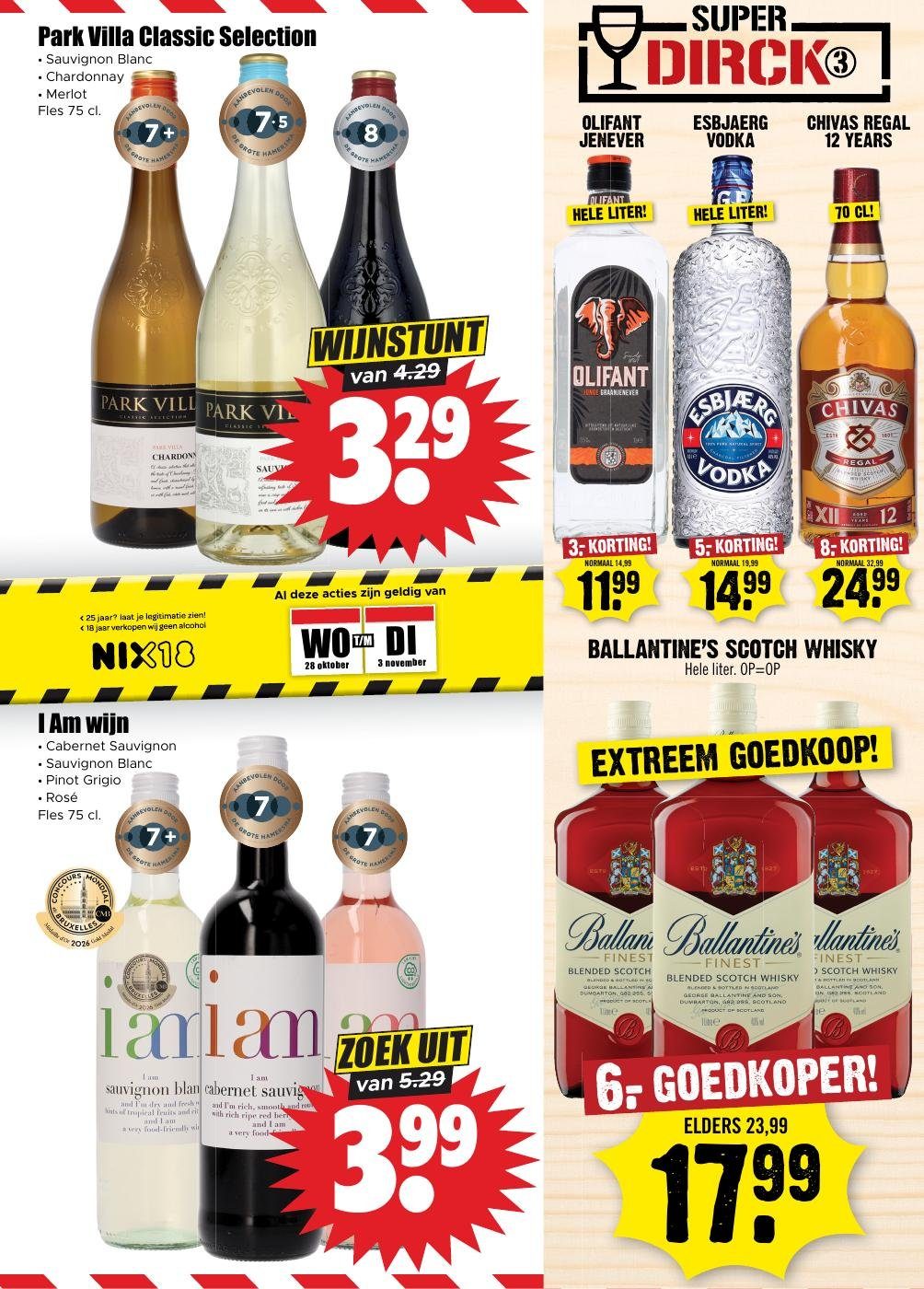 dirk - Dirk folder voor volgende week van woensdag 28-10-2026 tot dinsdag 03-11-2026 - page: 20