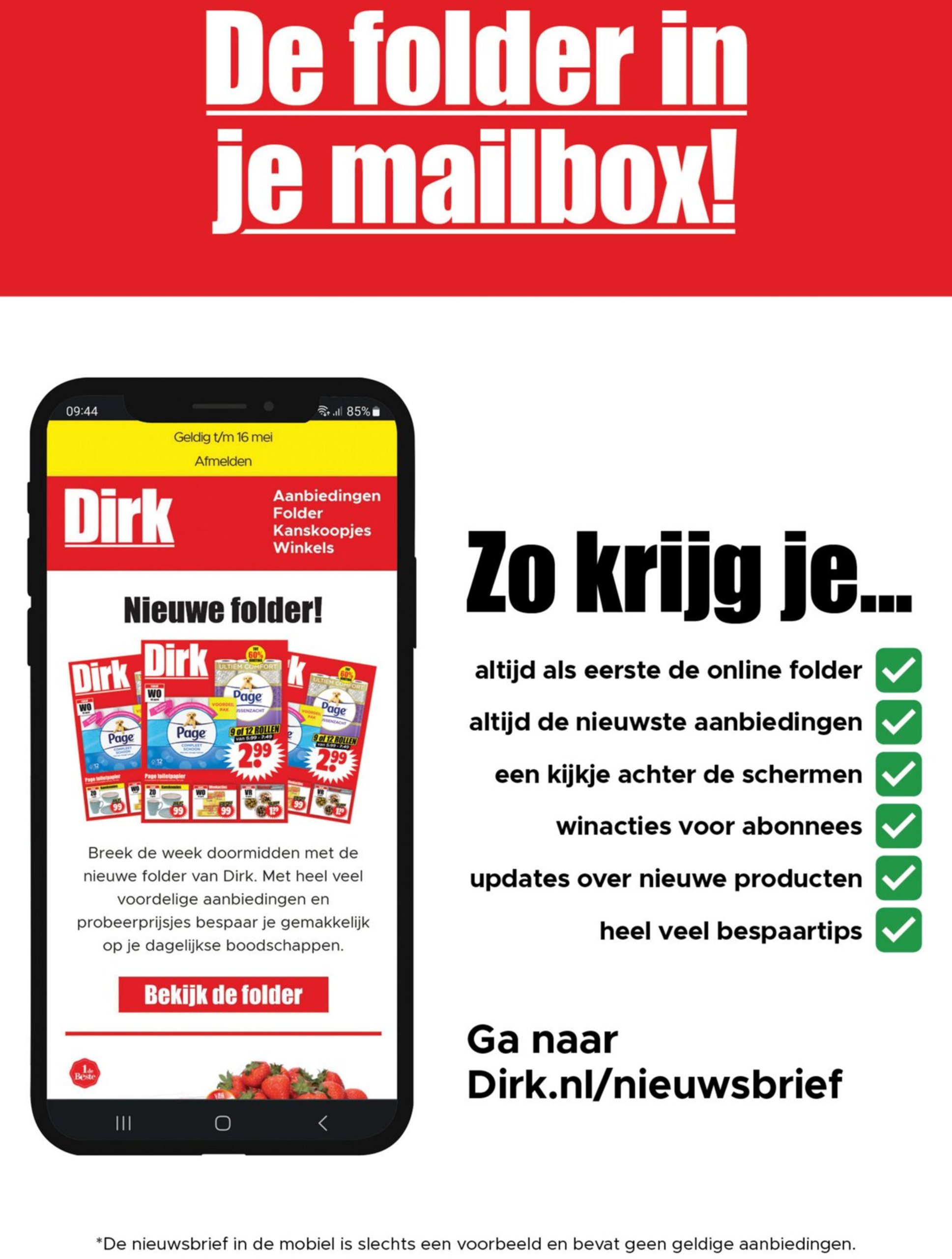 dirk - Dirk folder geldig vanaf 21-05 t/m 27-05 - page: 23