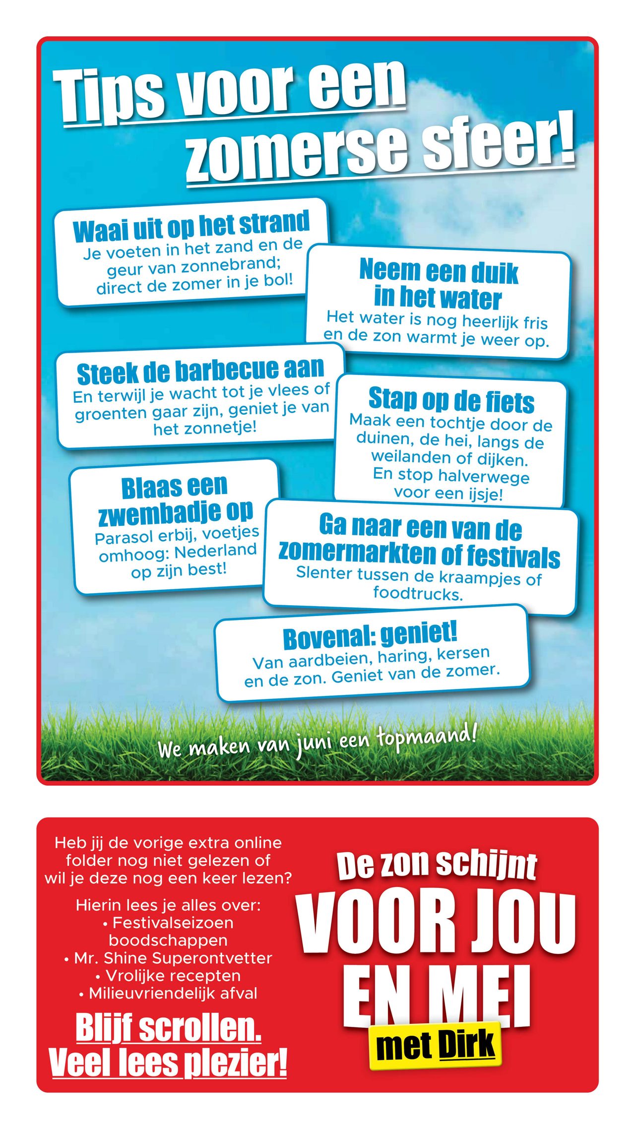dirk - Dirk - Krijg de Zomer folder geldig vanaf 02-06 t/m 30-06 - page: 11