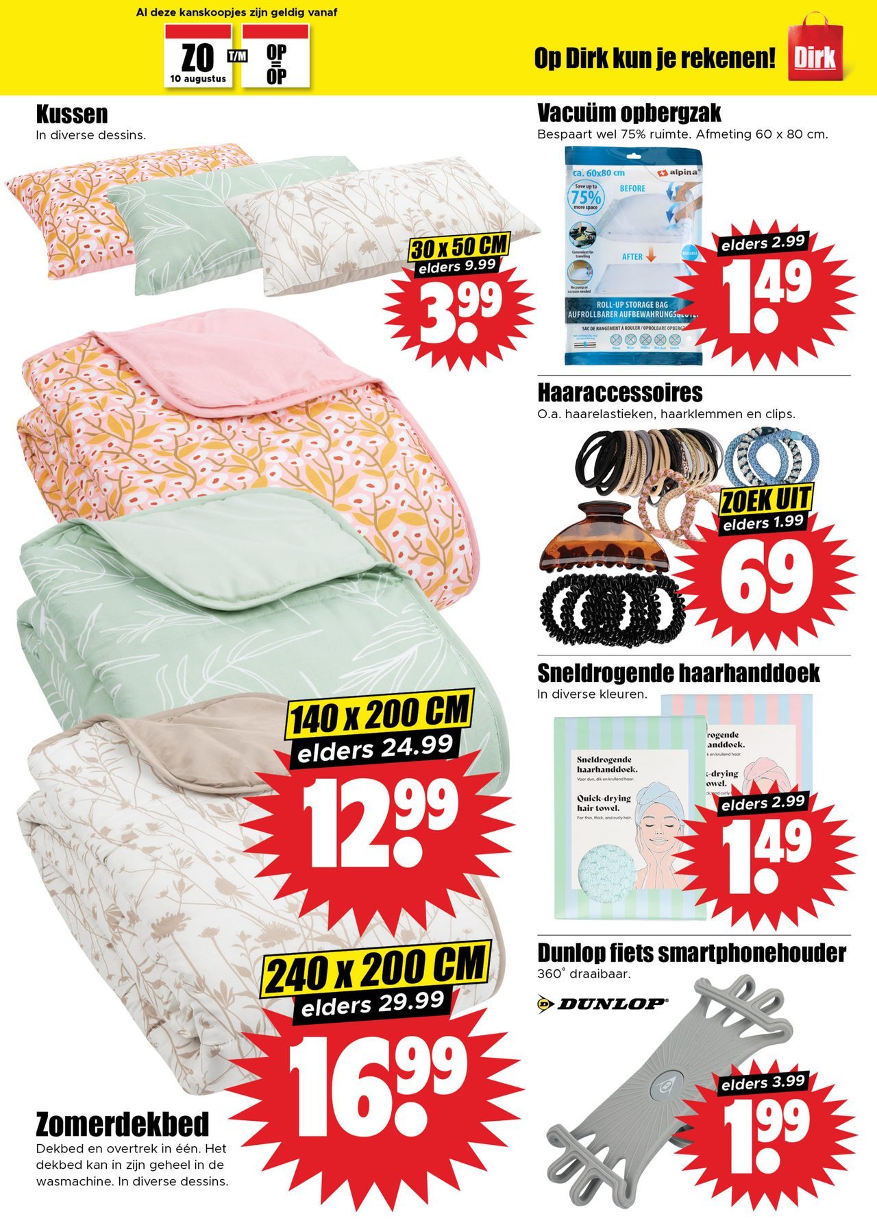 dirk - Dirk - folder van deze week folder geldig vanaf 10-08 t/m 12-08 - page: 5