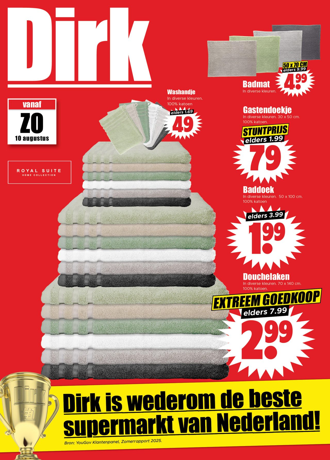 dirk - Dirk - folder van deze week folder geldig vanaf 10-08 t/m 12-08