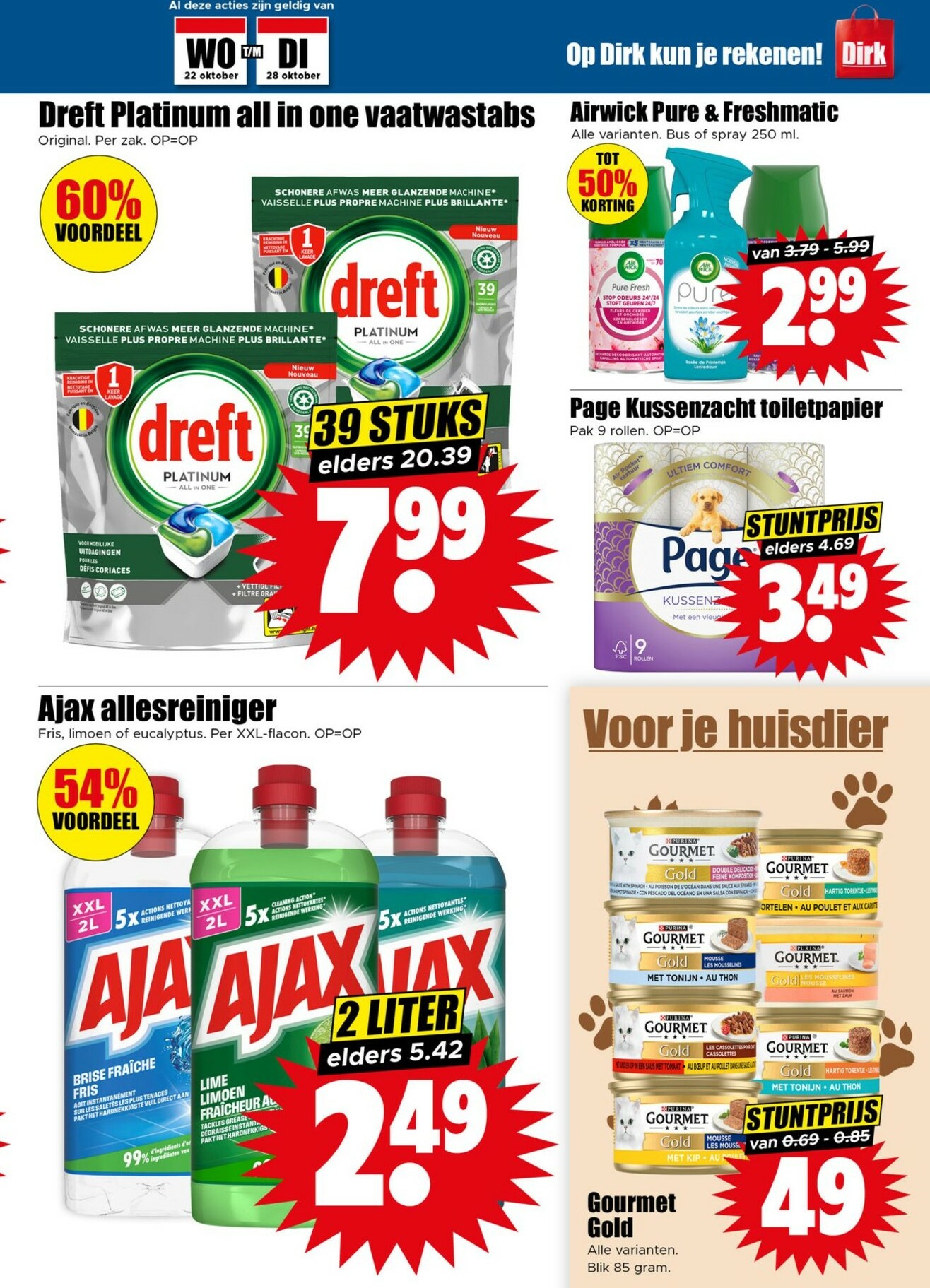 dirk - De Dirk folder geldig vanaf 22-10 t/m 28-10 - page: 23
