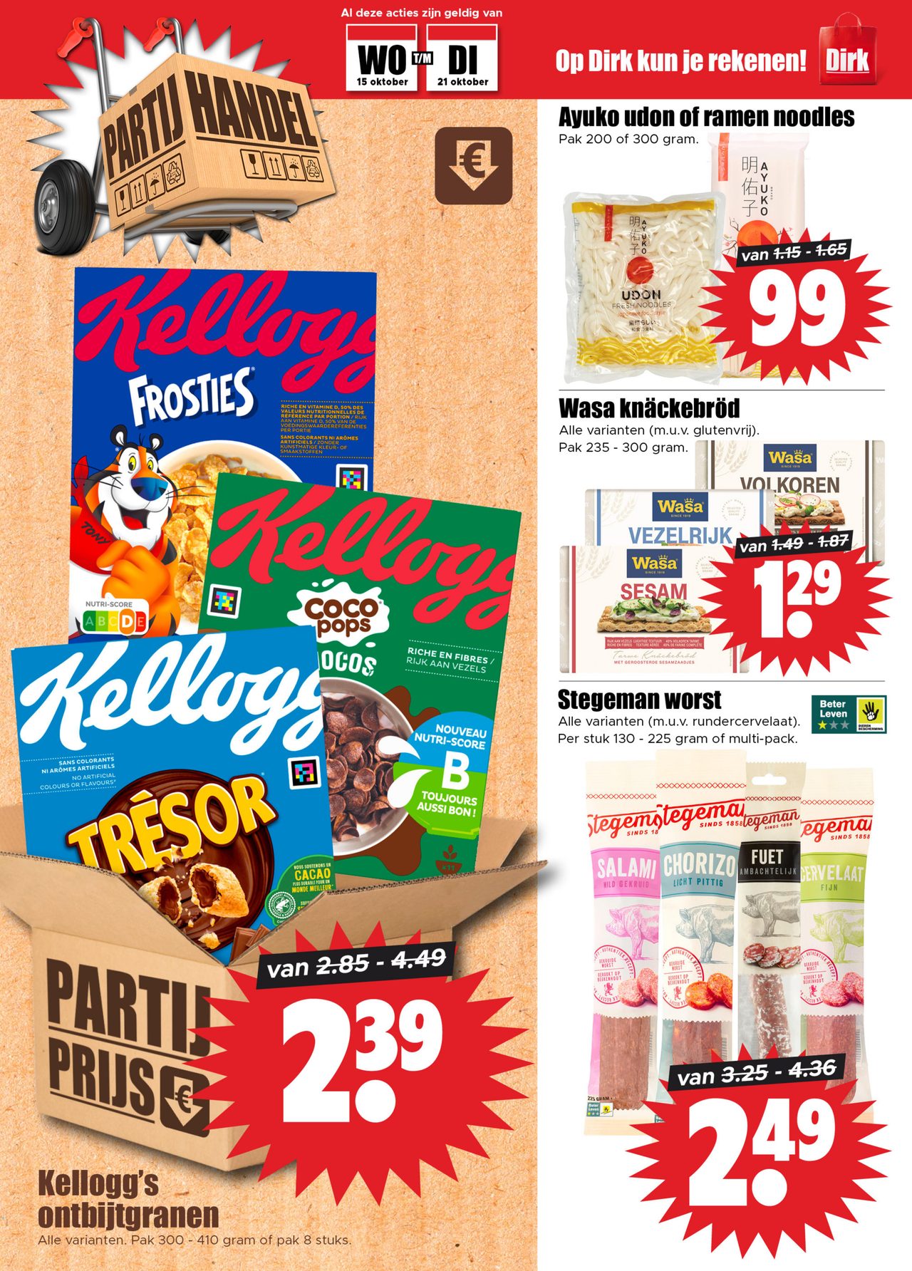 dirk - De Dirk - Folder van deze week folder geldig vanaf 19-10 t/m 25-10 - page: 25