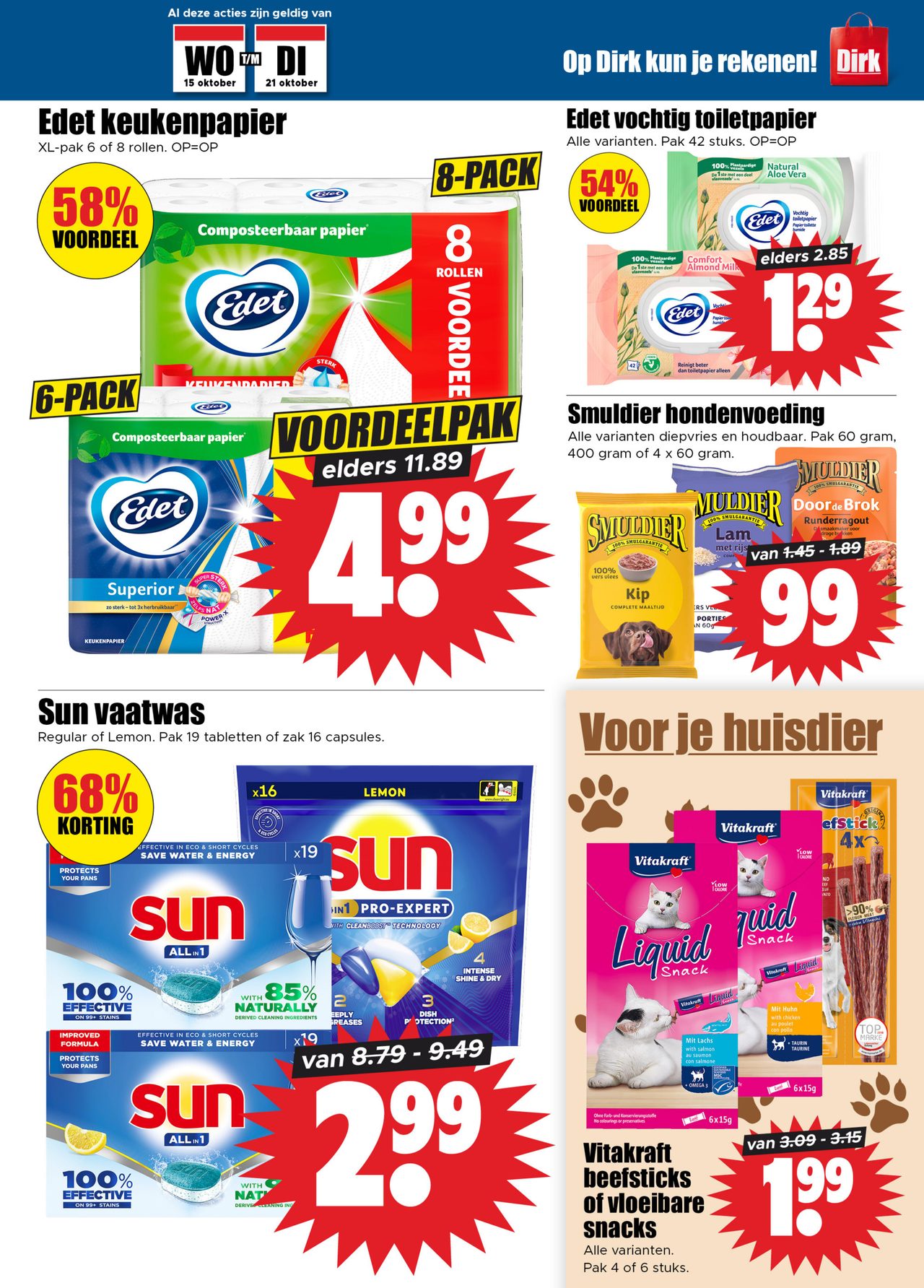 dirk - De Dirk - Folder van deze week folder geldig vanaf 19-10 t/m 25-10 - page: 31