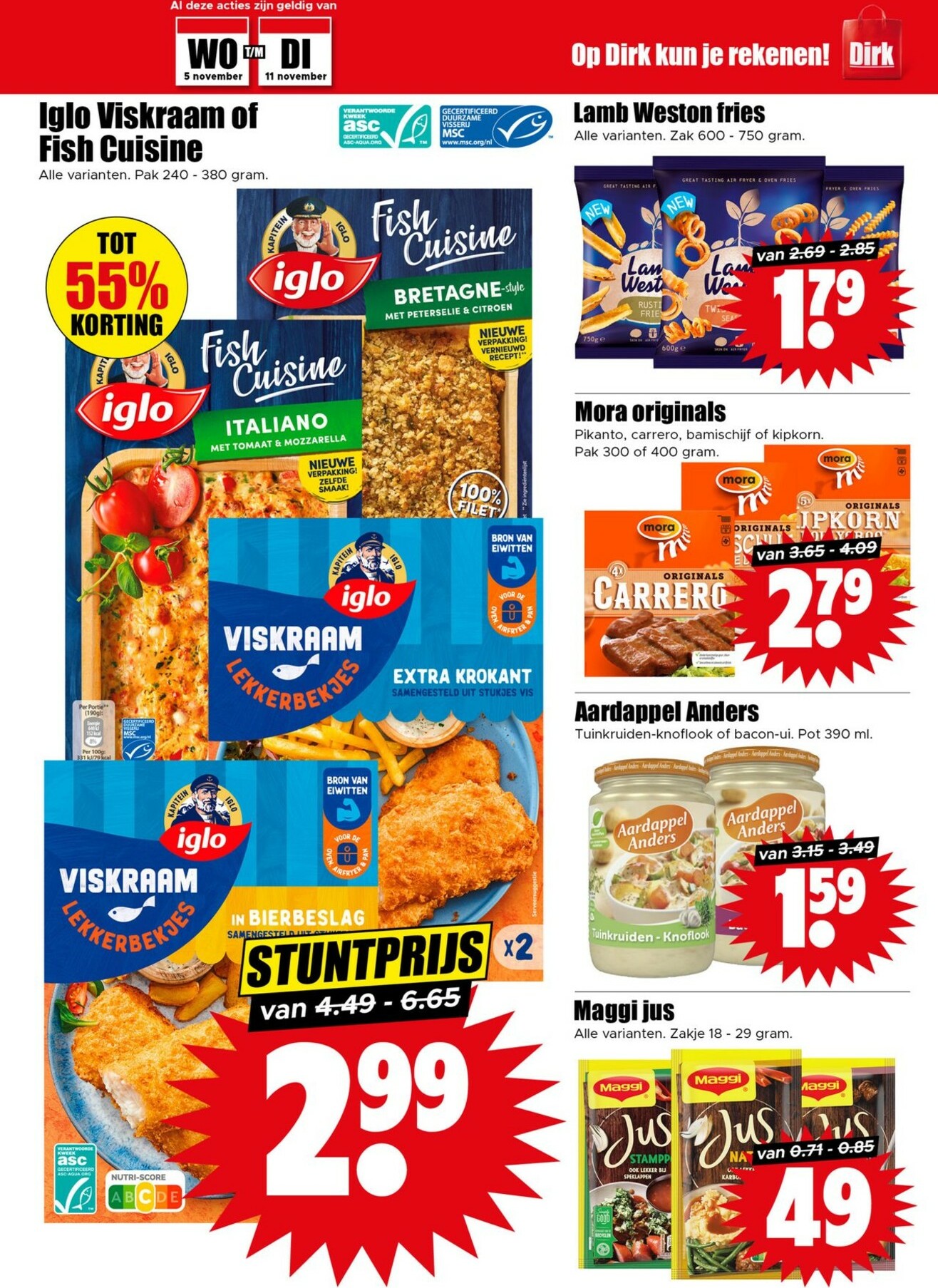 dirk - De Dirk folder geldig vanaf 05-11 t/m 11-11 - page: 17
