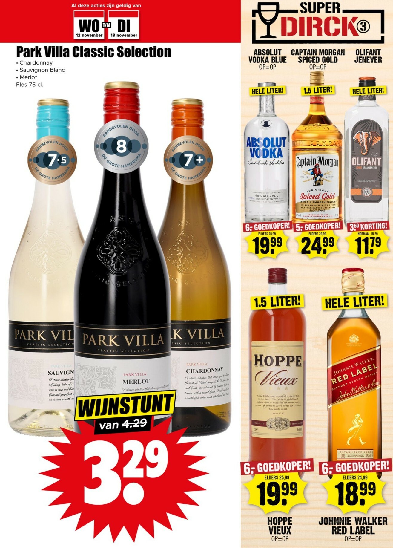 dirk - De Dirk folder geldig vanaf 12-11 t/m 18-11 - page: 18