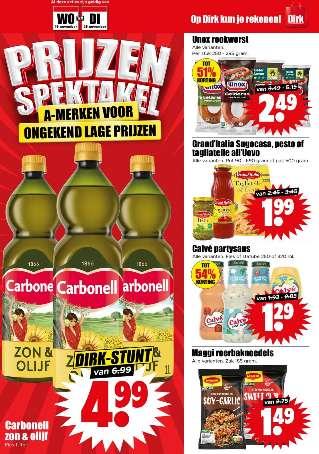 dirk - De Dirk folder geldig vanaf 19-11 t/m 25-11 - page: 18