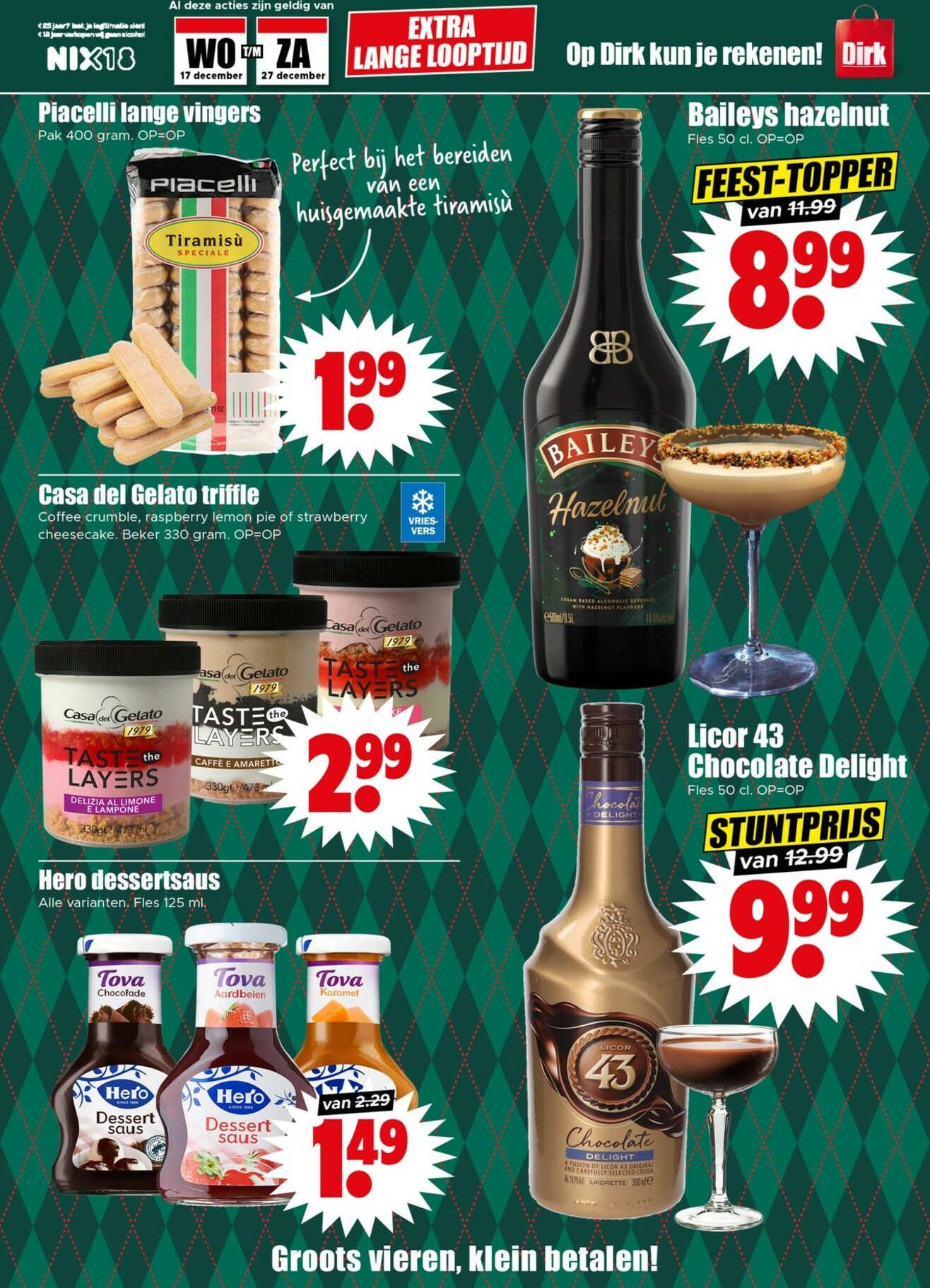 dirk - De Dirk folder geldig vanaf 17-12 t/m 27-12 - page: 27